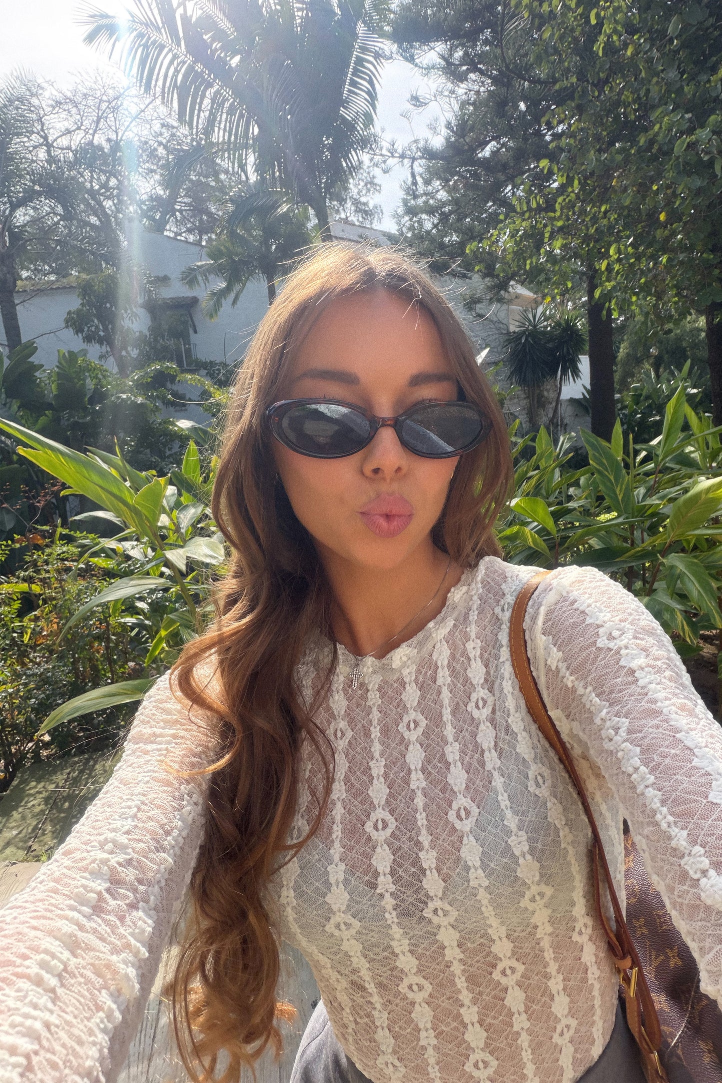 Lunettes de soleil ovales