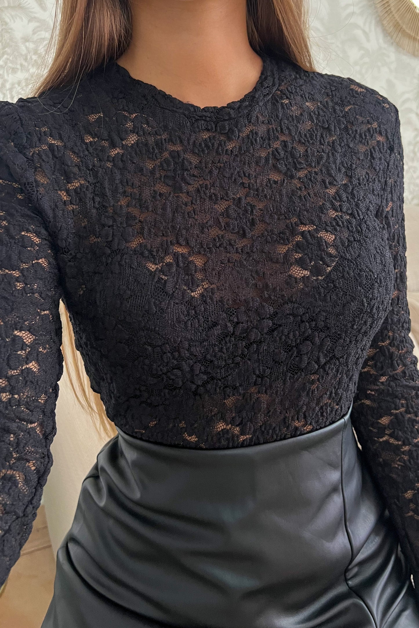 Blouse DENTELLE noire