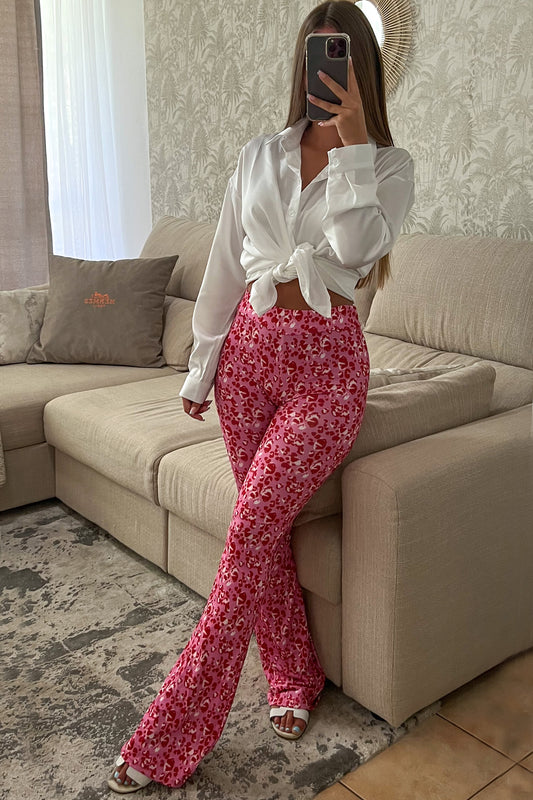 Pantalon EDEN rose