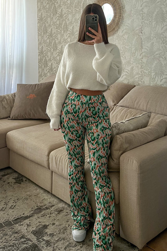 Pantalon EDEN vert