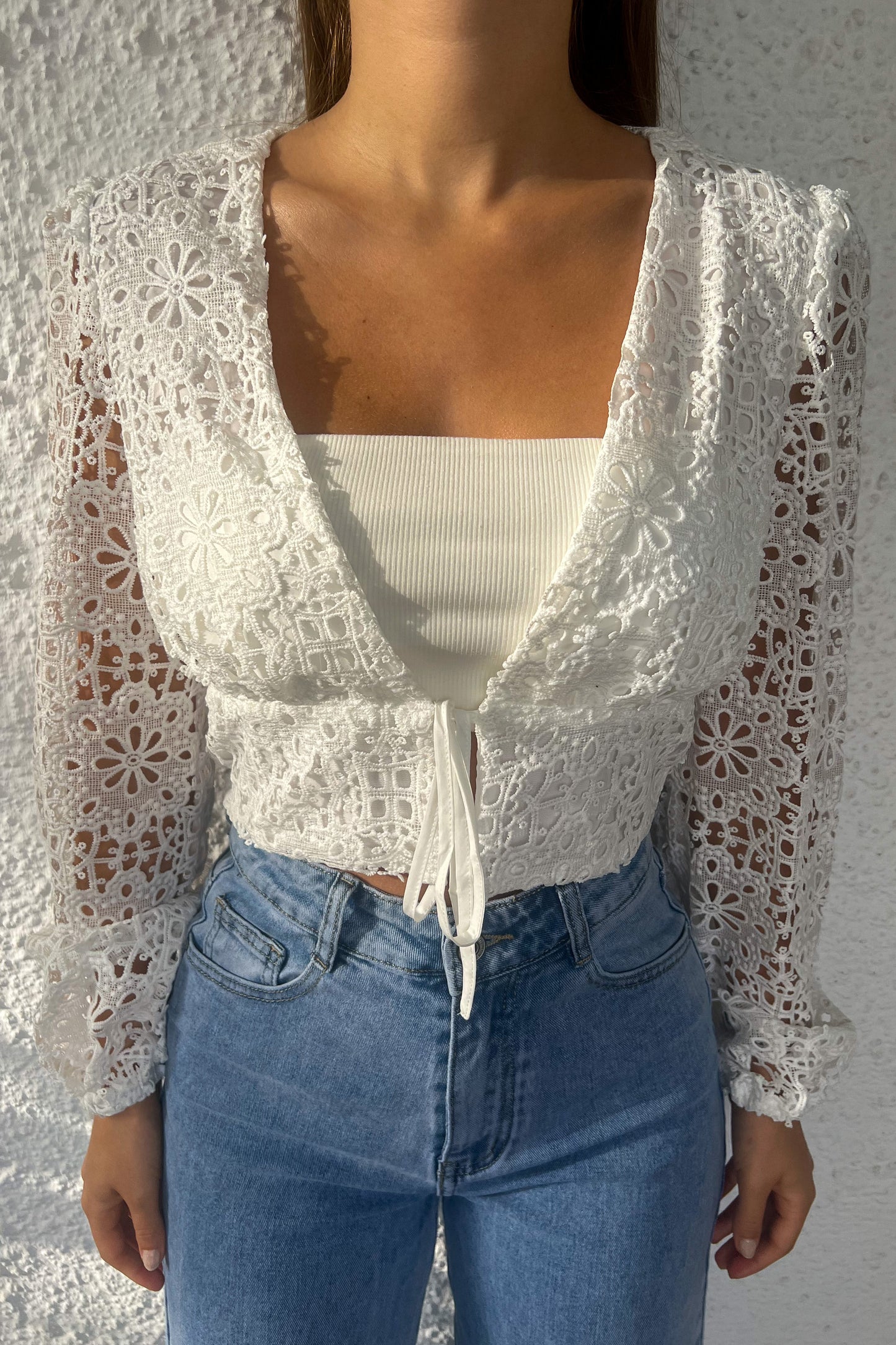 Blouse BRODÉE blanche