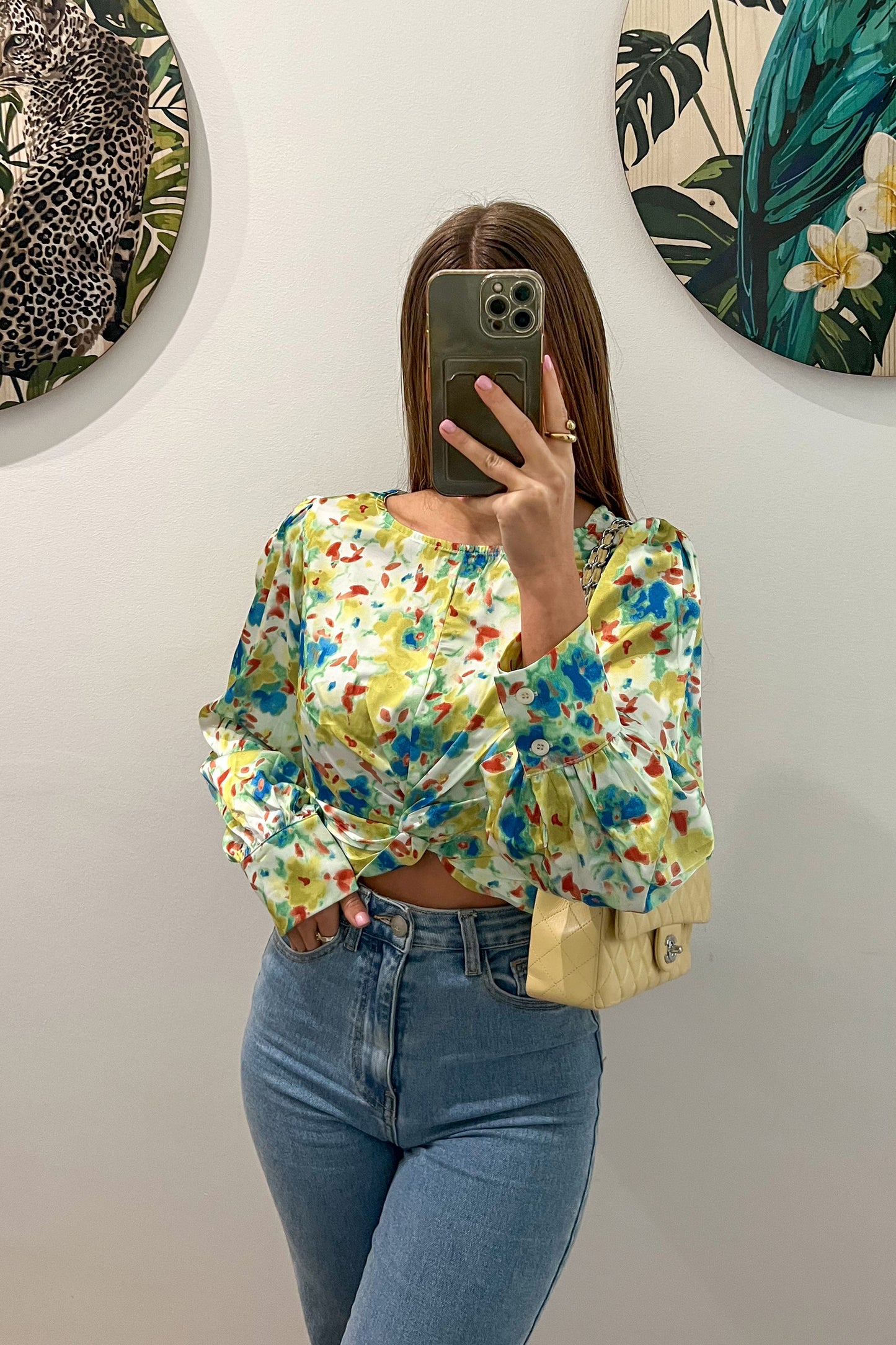 Blouse satinée SPRING