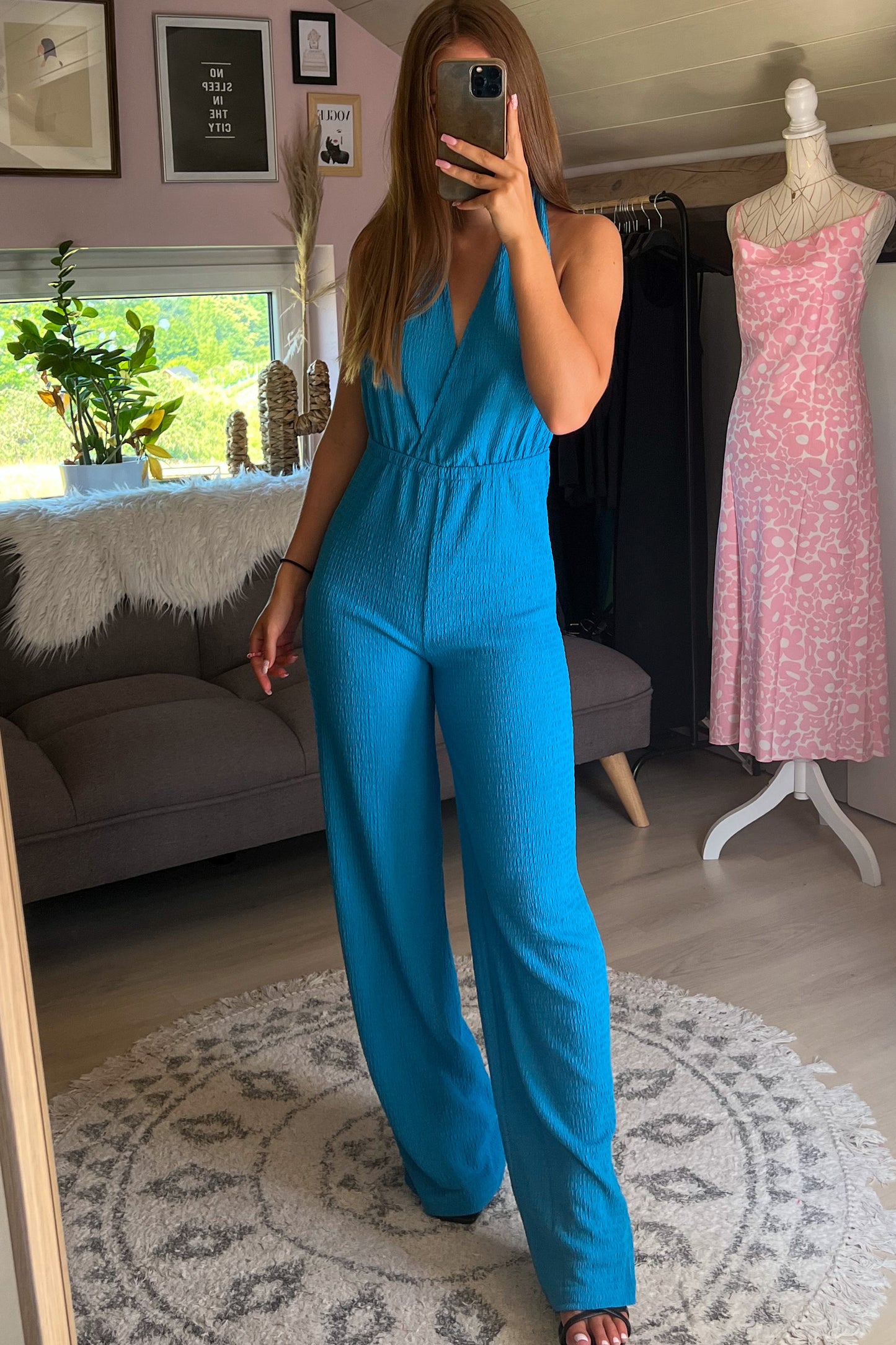 Combinaison zoé bleue