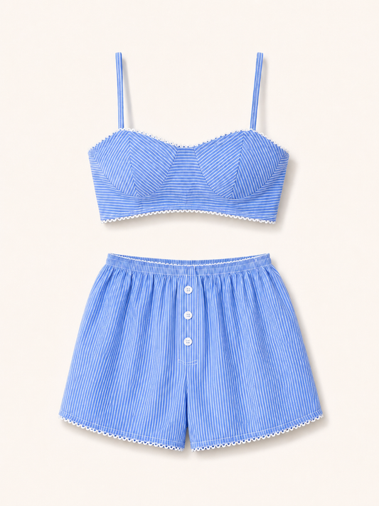 Ensemble MYKONOS bleu