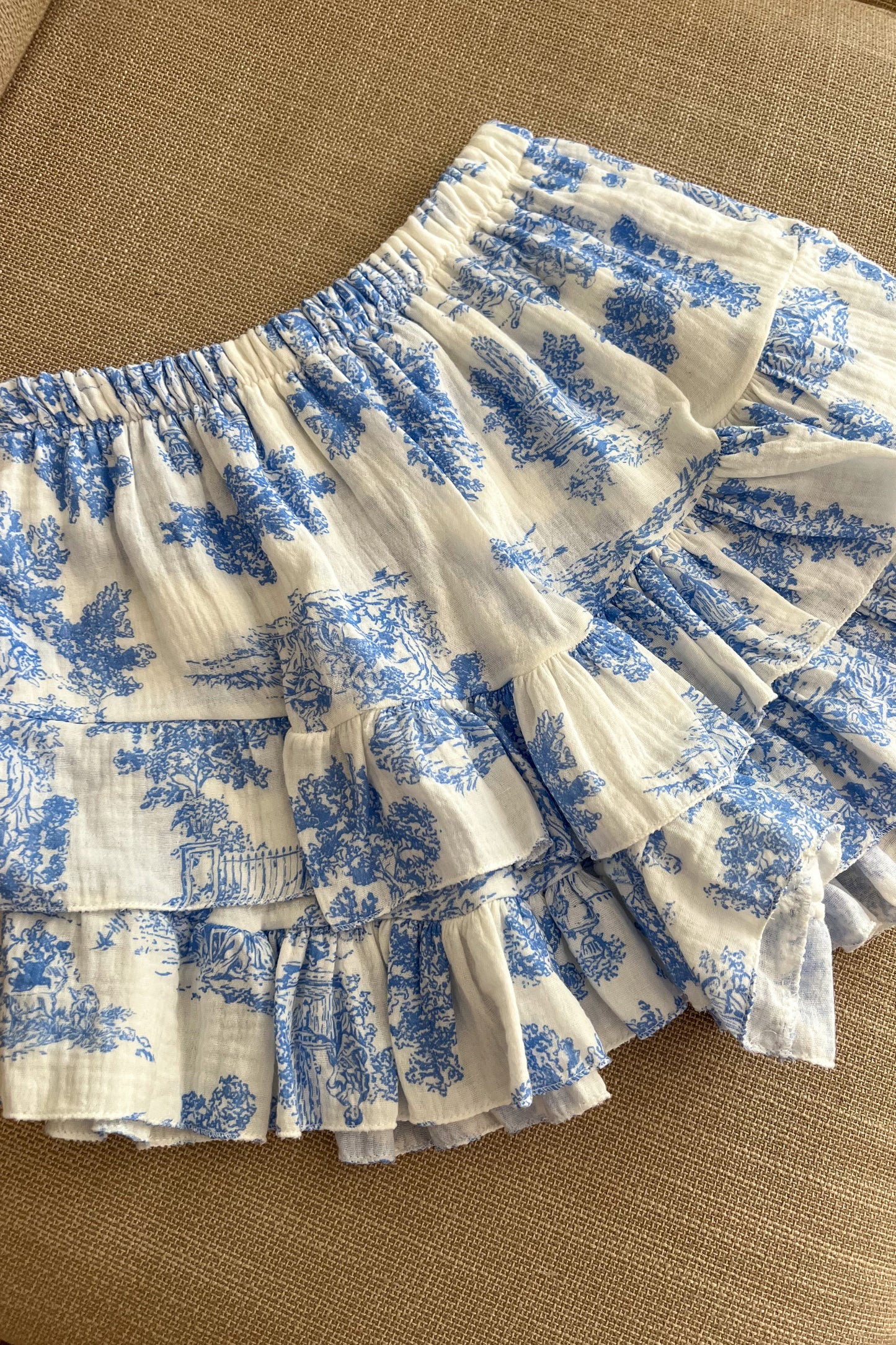 Jupe short coton SANTORINI