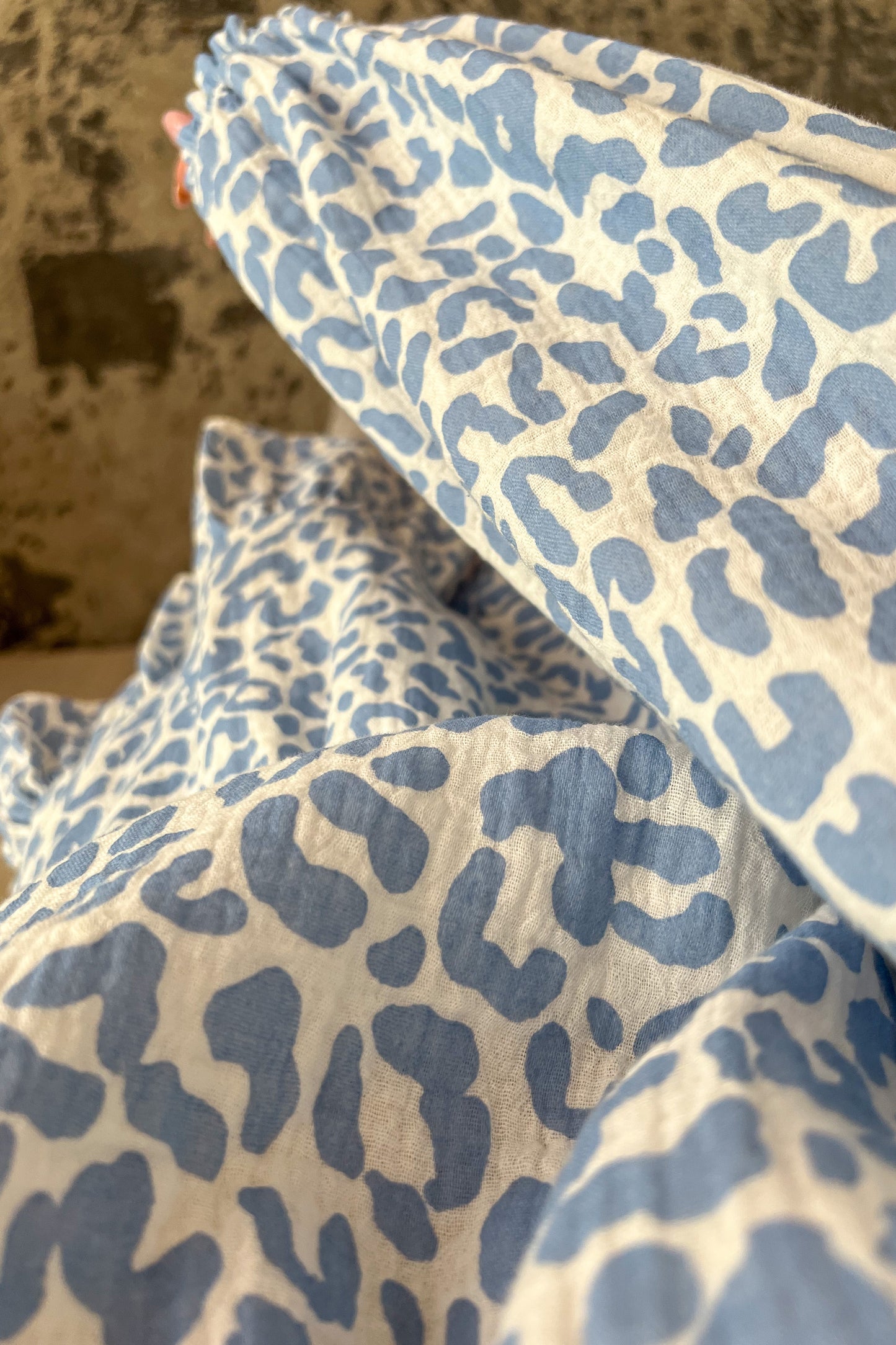 Combishort gaz de coton LÉO