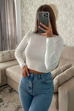 Charger l&#39;image dans la galerie, Crop top blanc
