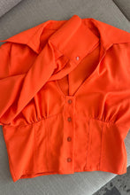 Charger l&#39;image dans la galerie, Blouse LOLA orange
