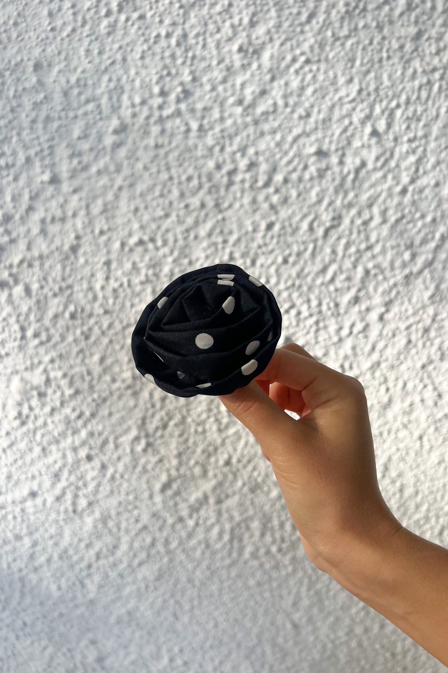Jupe à pois NOIRE