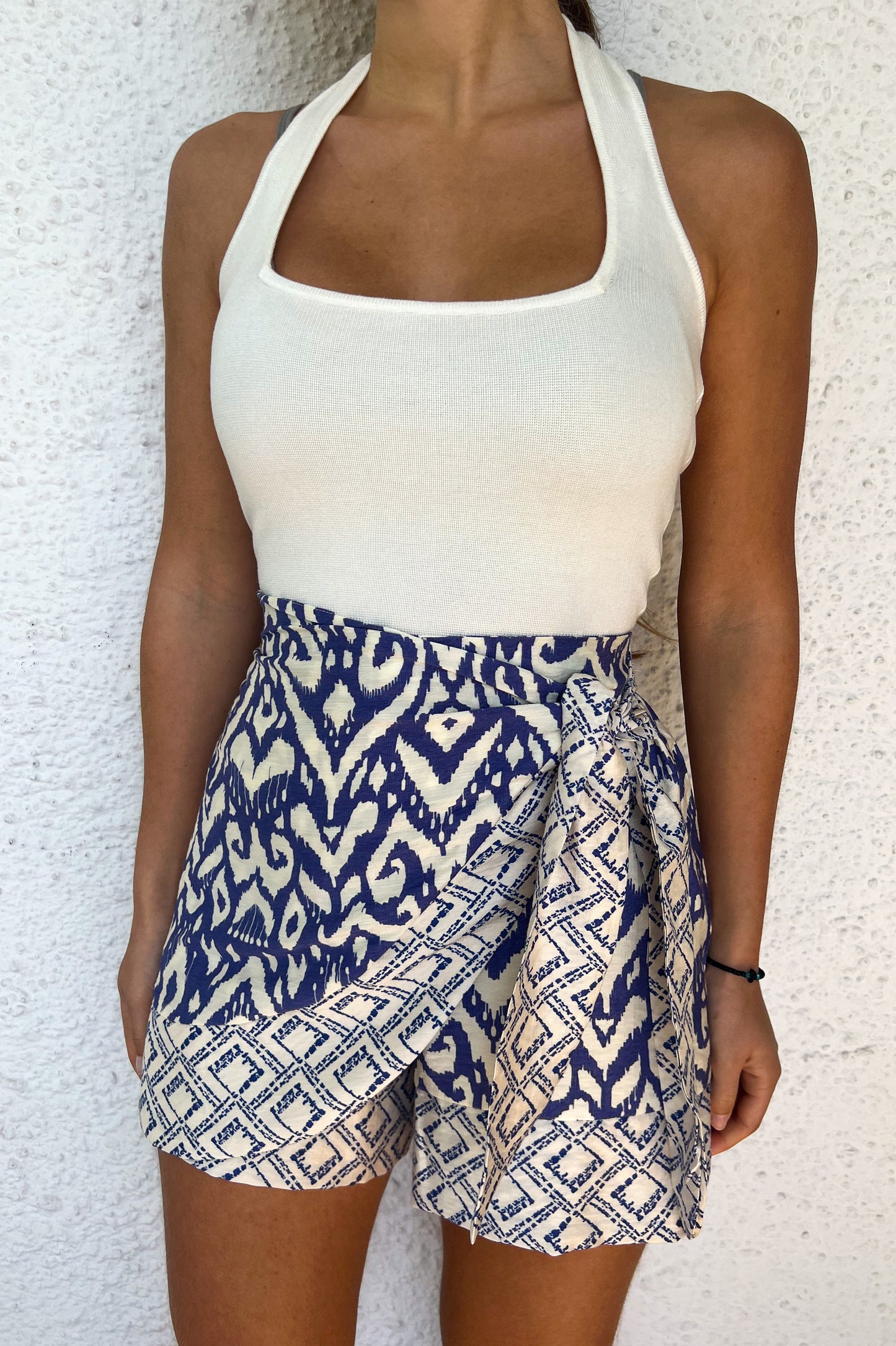 Skort bleu MYKONOS