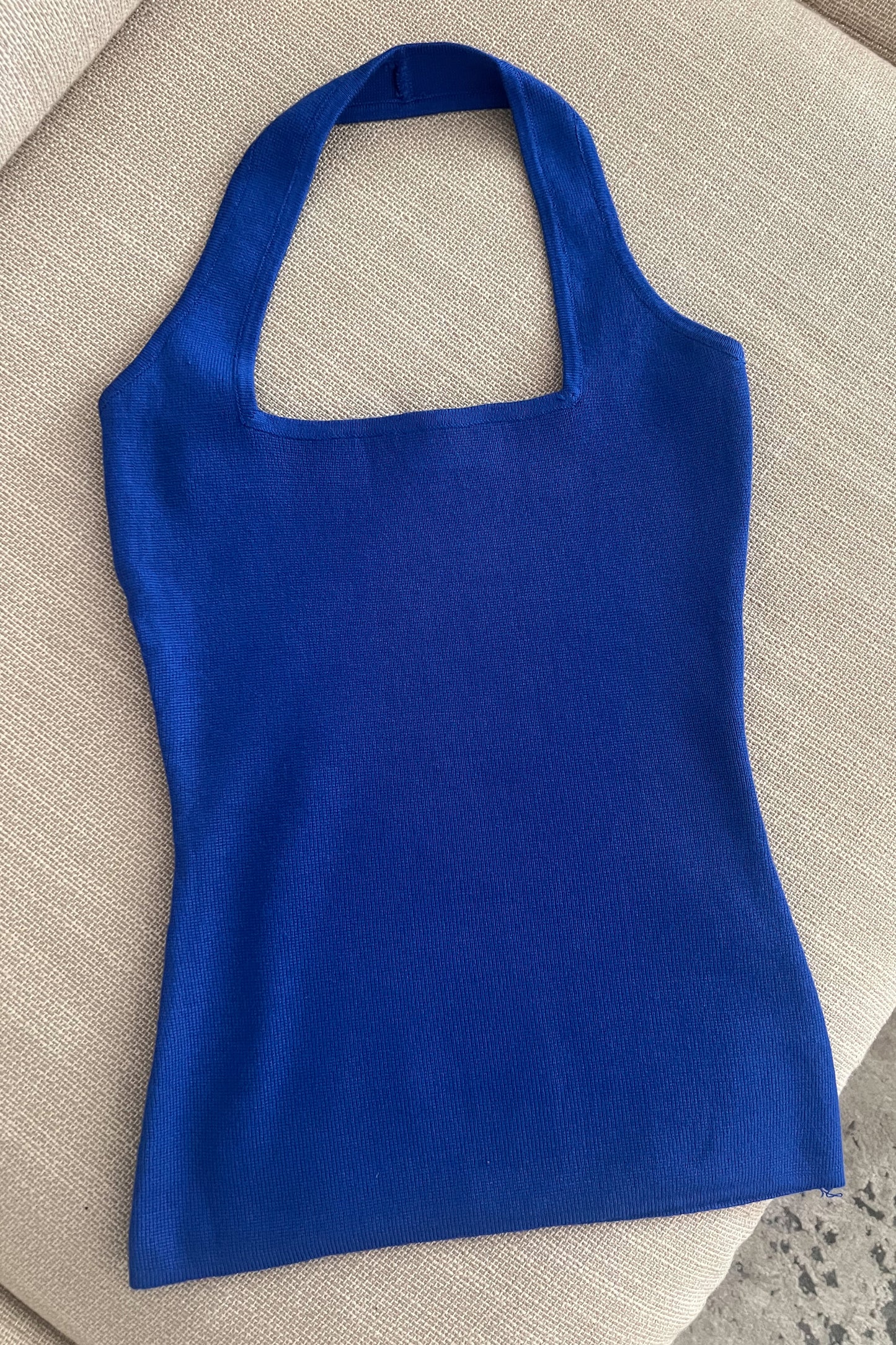 Top tour de cou BLEU