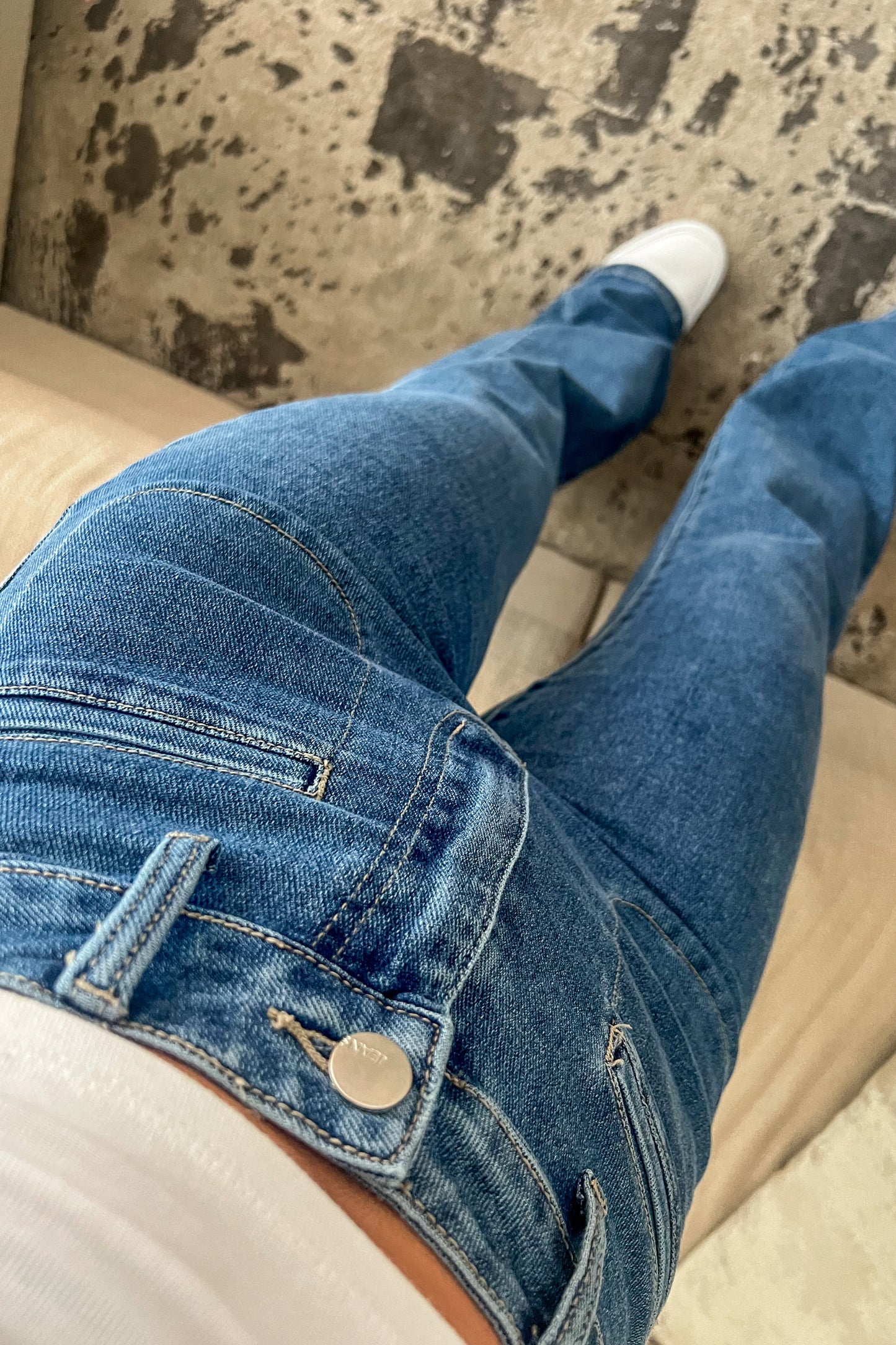 Jeans WIDE LEG poches