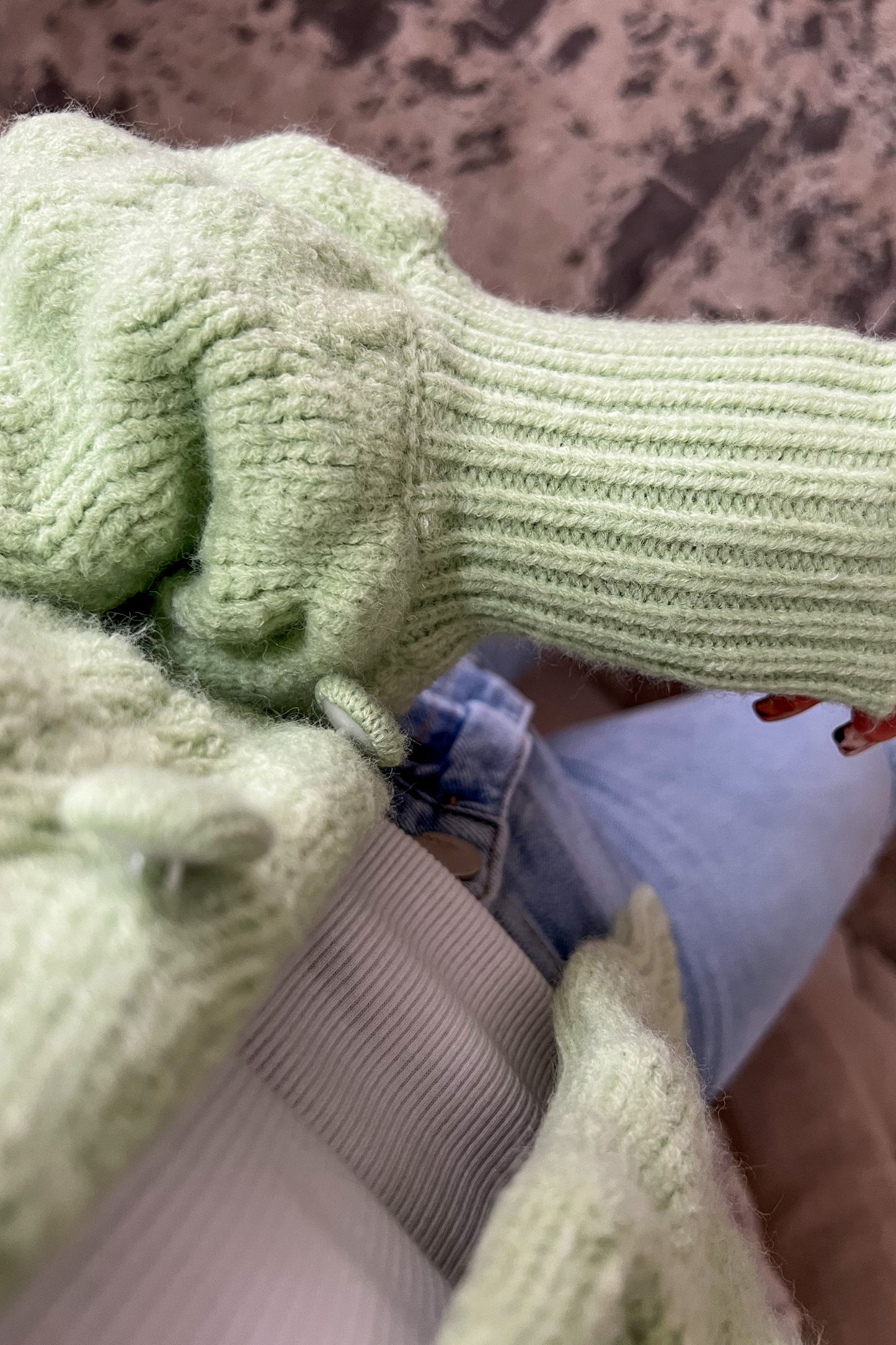 Gilet BLAIR vert menthe