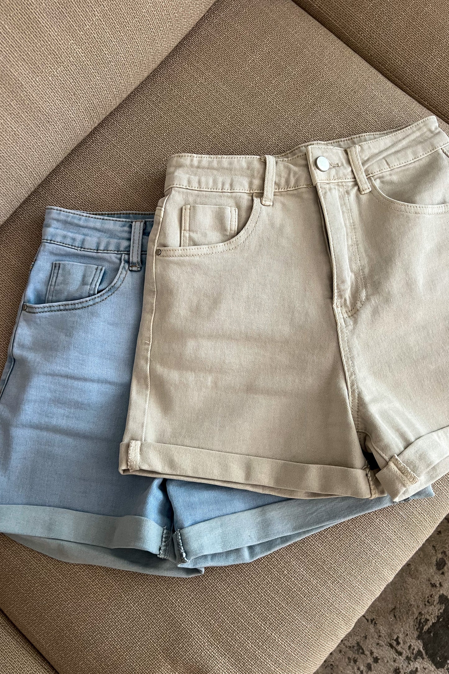 Short en jeans BLEU