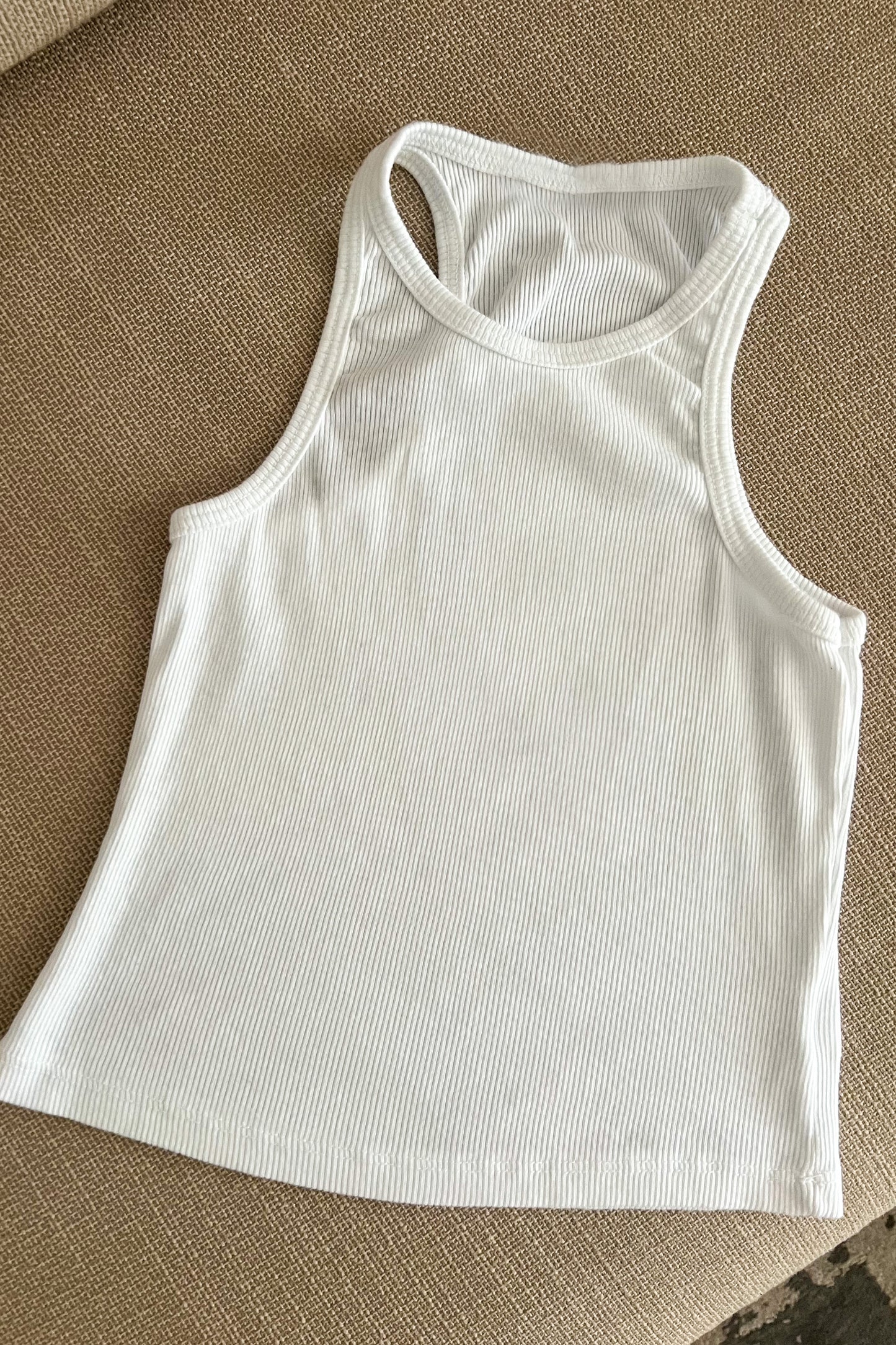 Haut basique coton BLANC