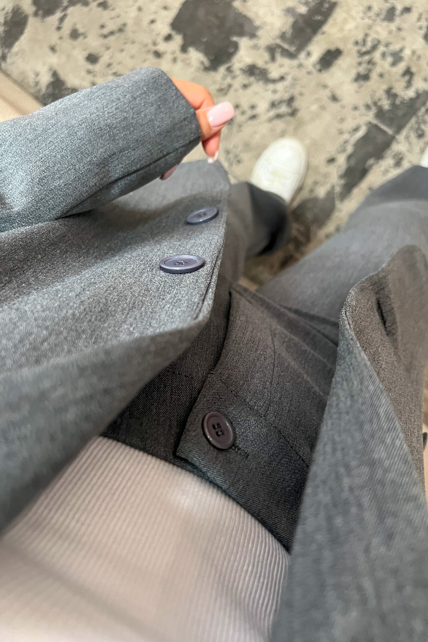 Blazer gris JULIETTE