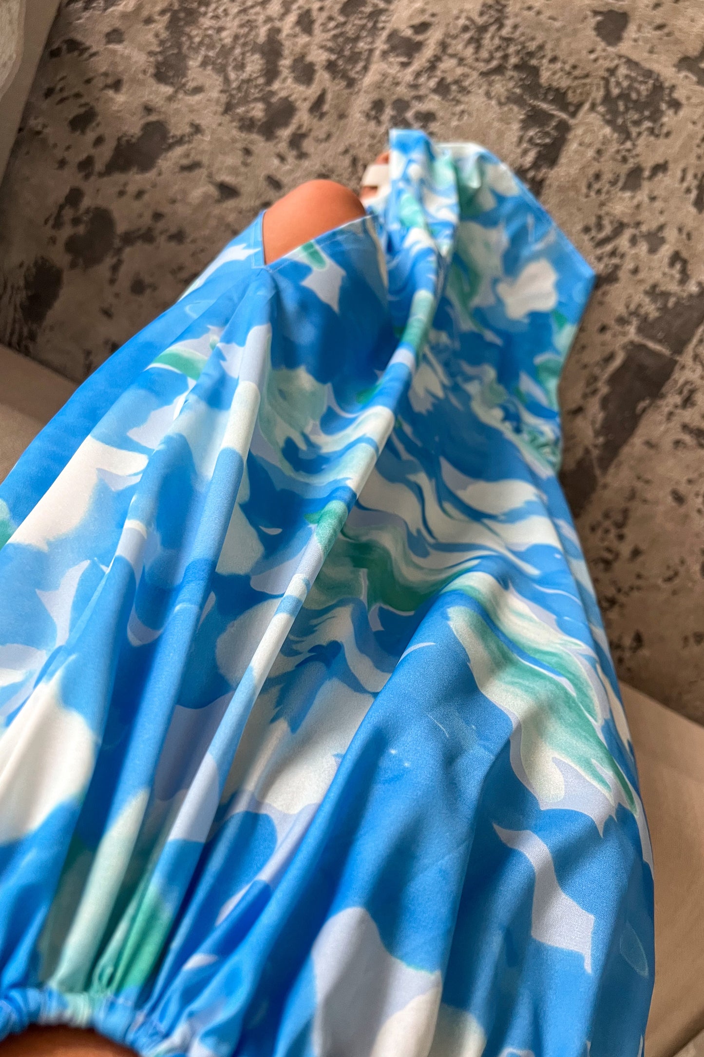 Robe fluide GIGI bleue