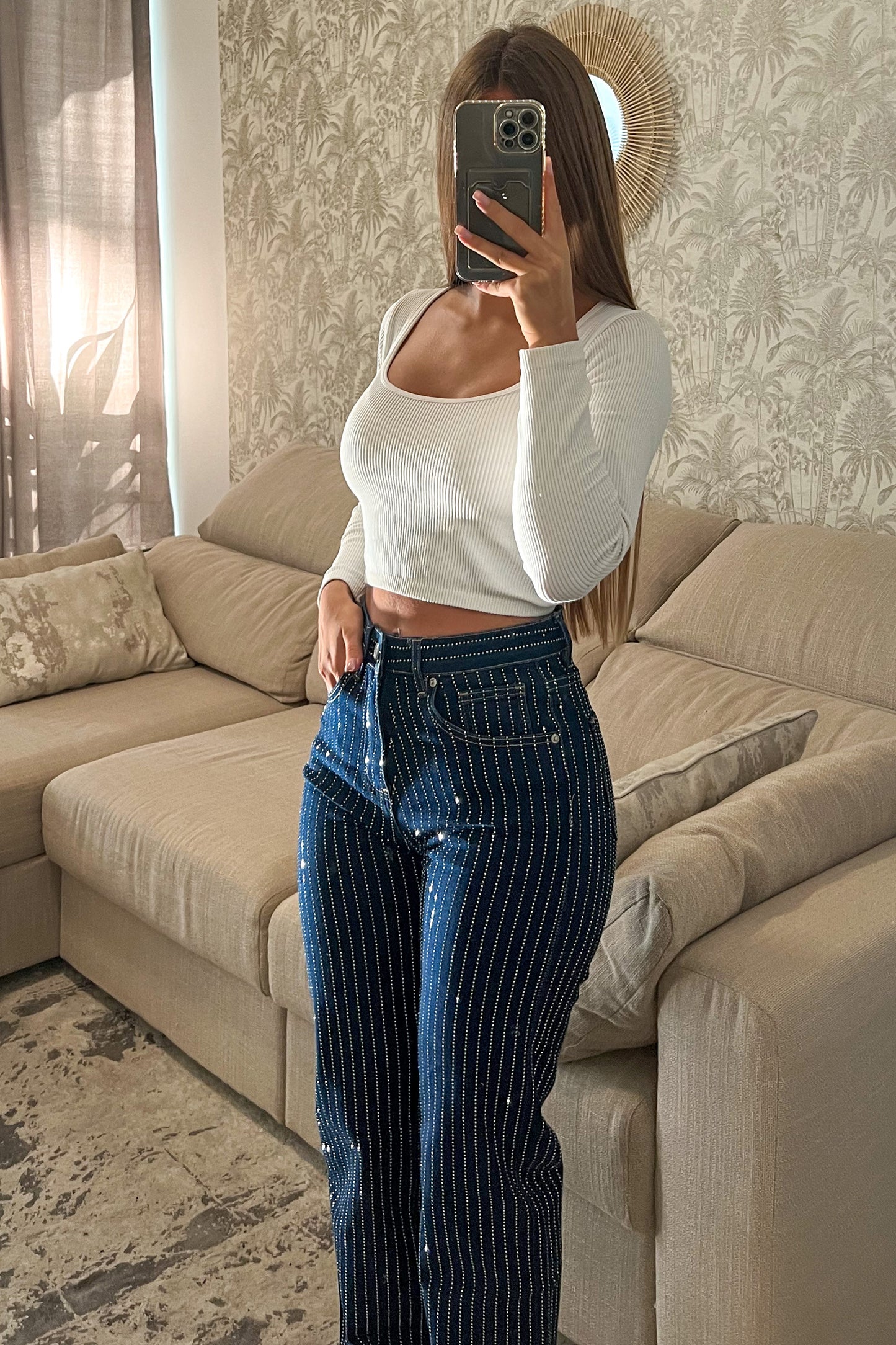 Jeans STRASS