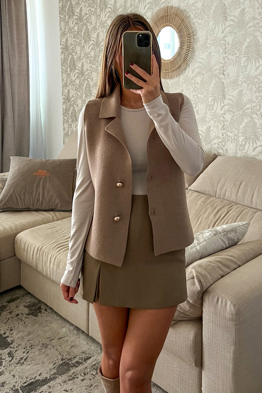 Blouse DIANA taupe