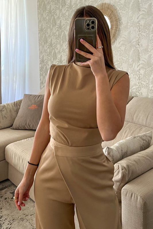 Top col montant camel