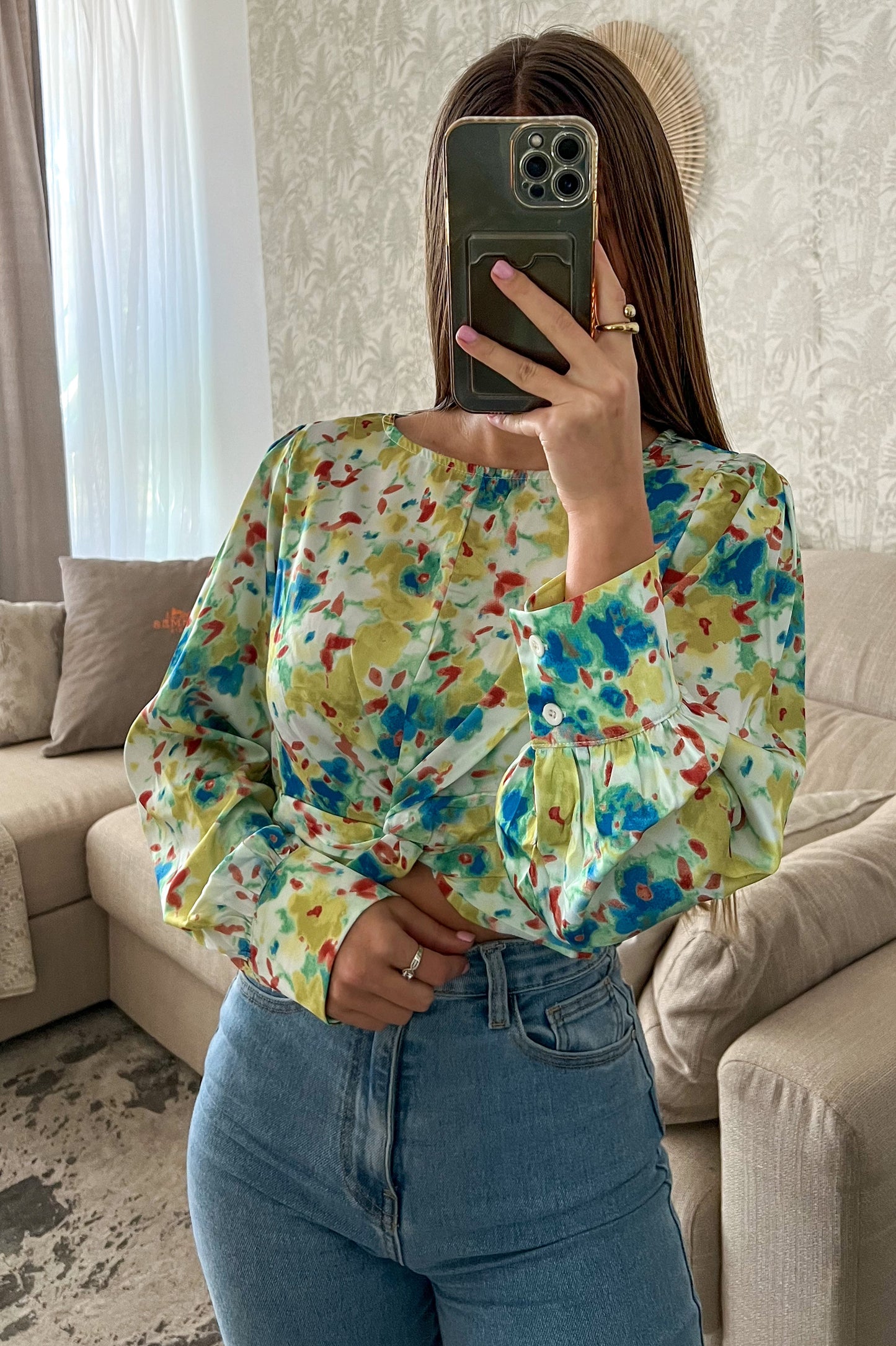 Blouse satinée SPRING