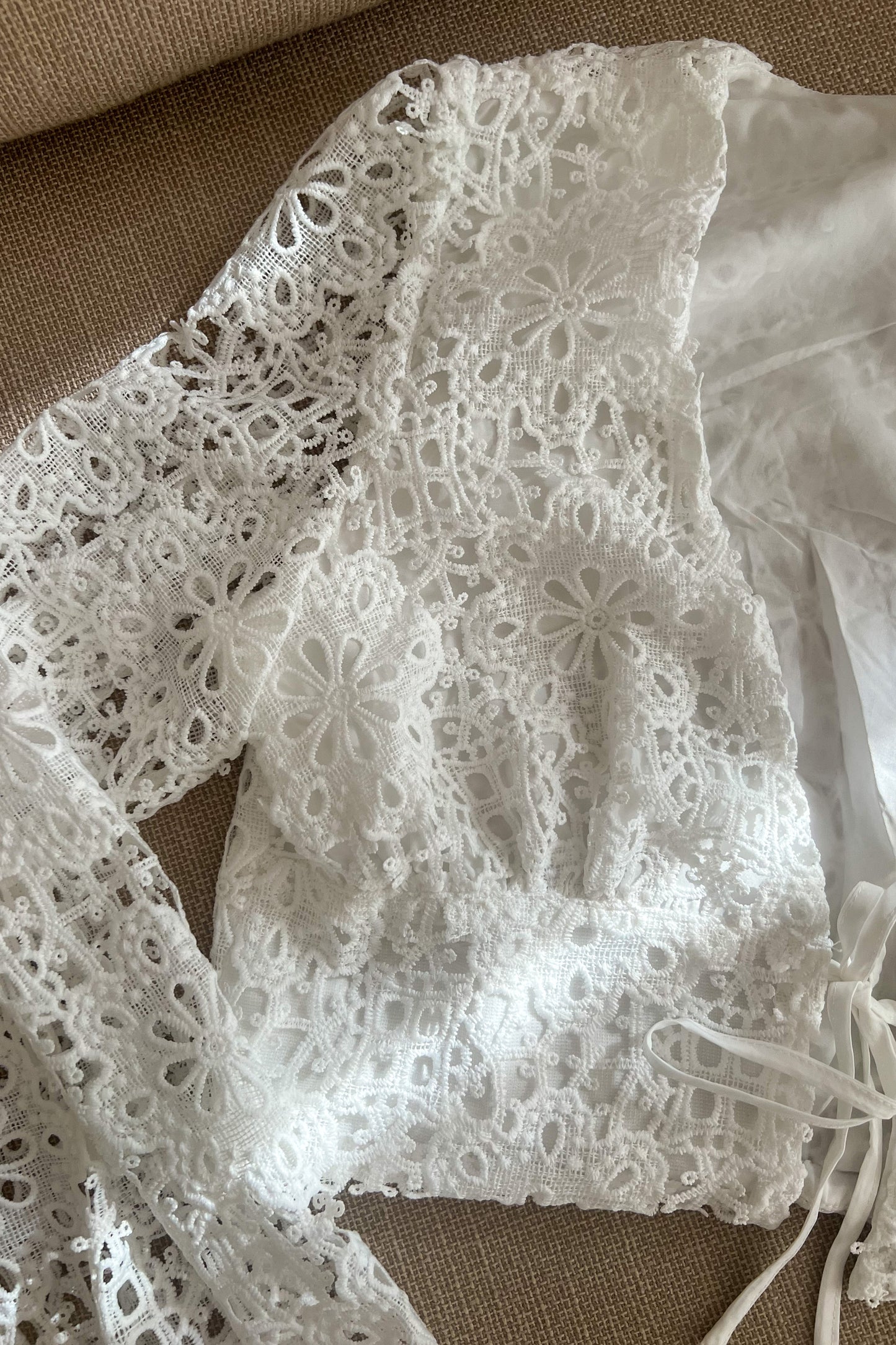 Blouse BRODÉE blanche