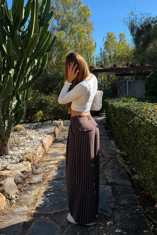 Pantalon ligné LUCIA
