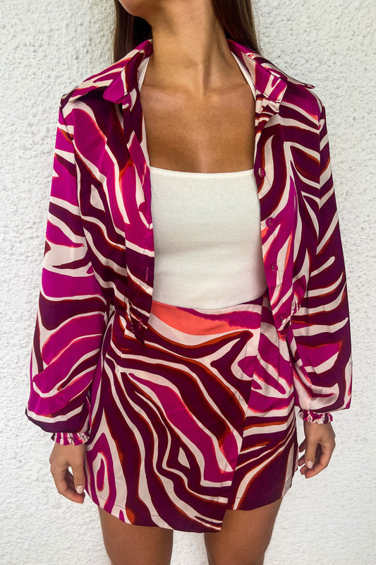 Ensemble zébré ROSE