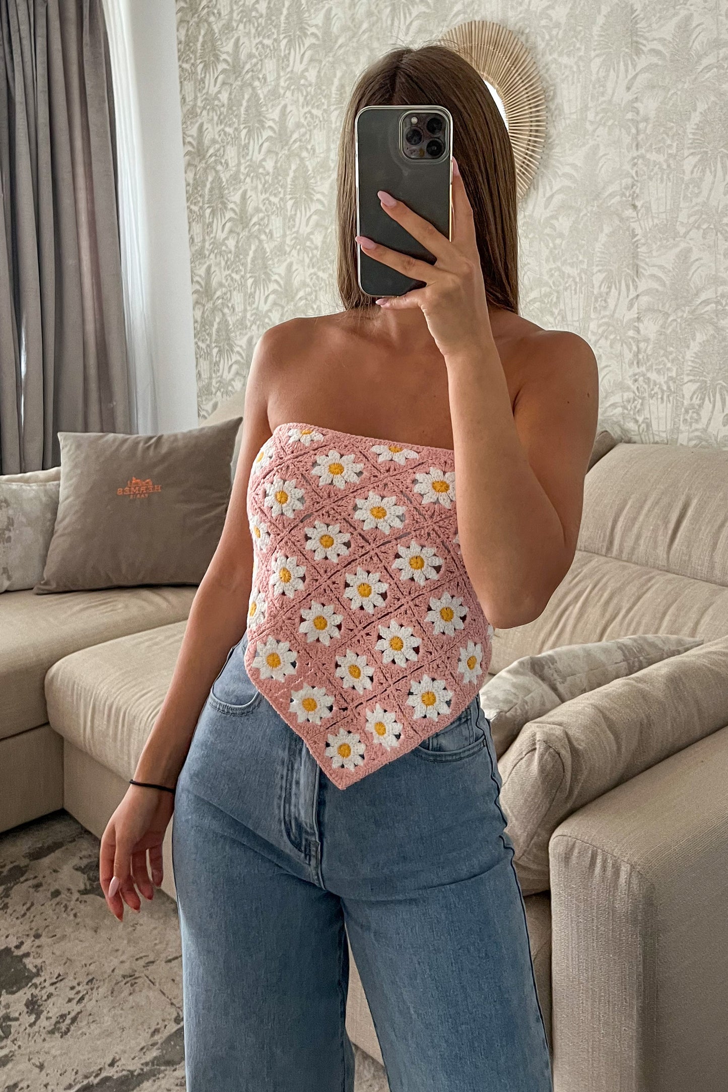 Top crochet MARGUERITE