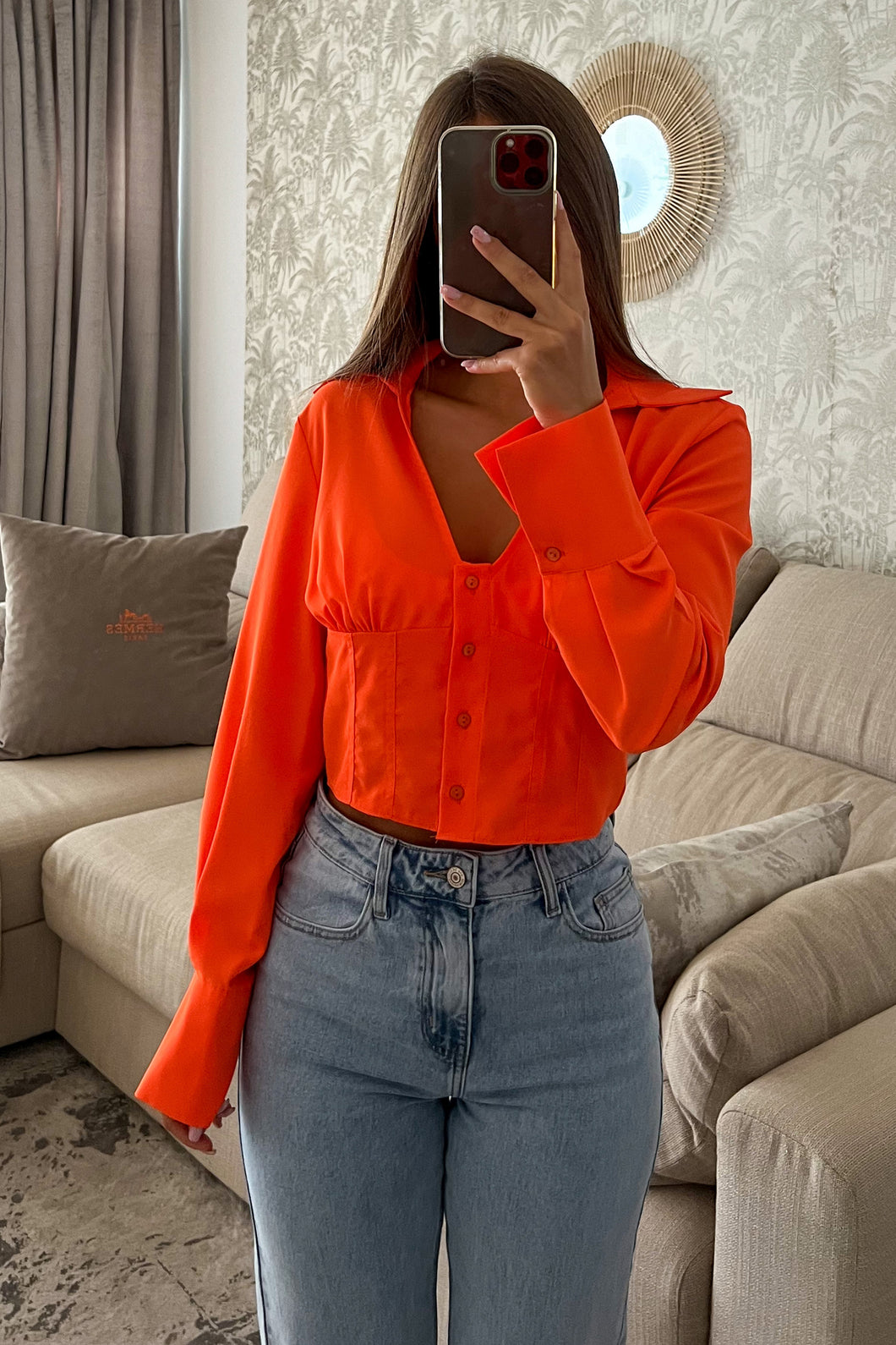 Blouse LOLA orange