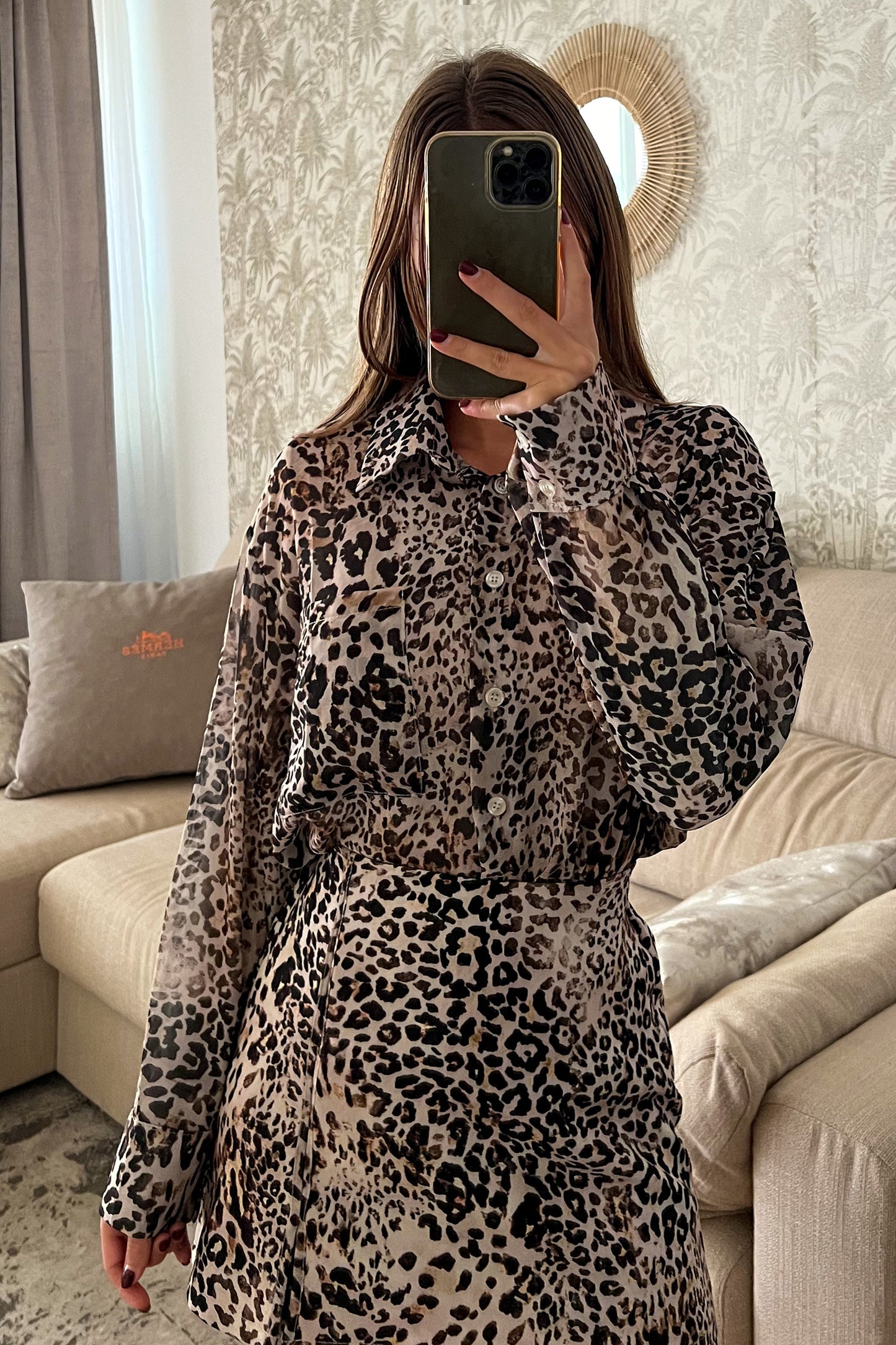 Chemise léopard CARLA