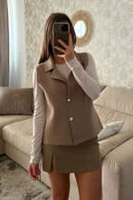 Charger l&#39;image dans la galerie, Blouse DIANA taupe
