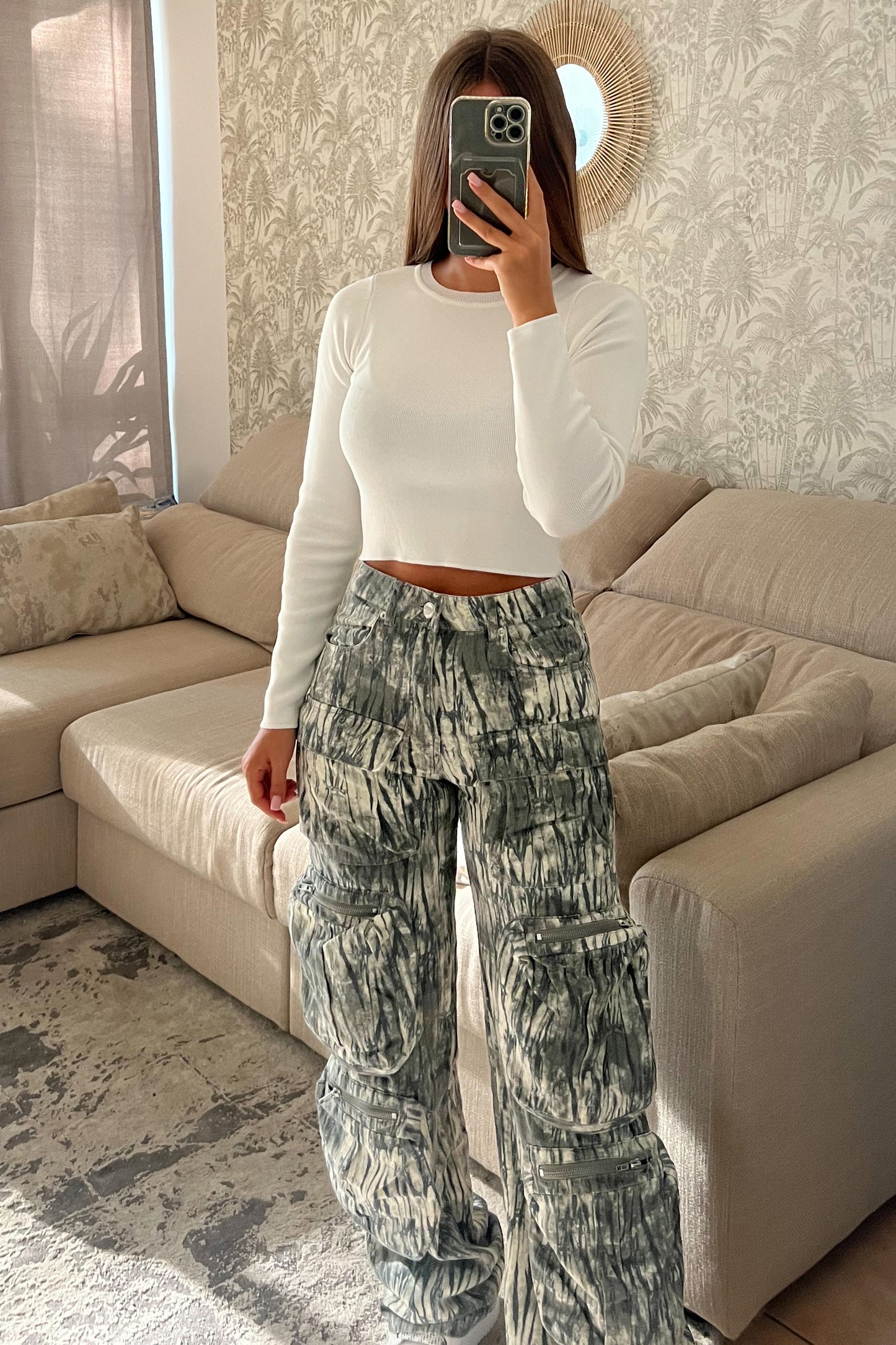 Cargo multi-poches GRIS