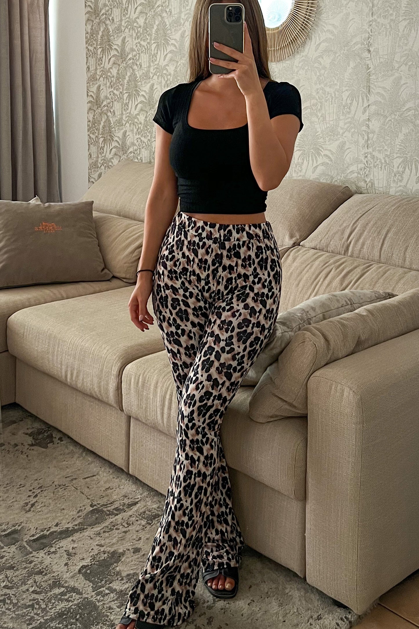 Pantalon EDEN léopard