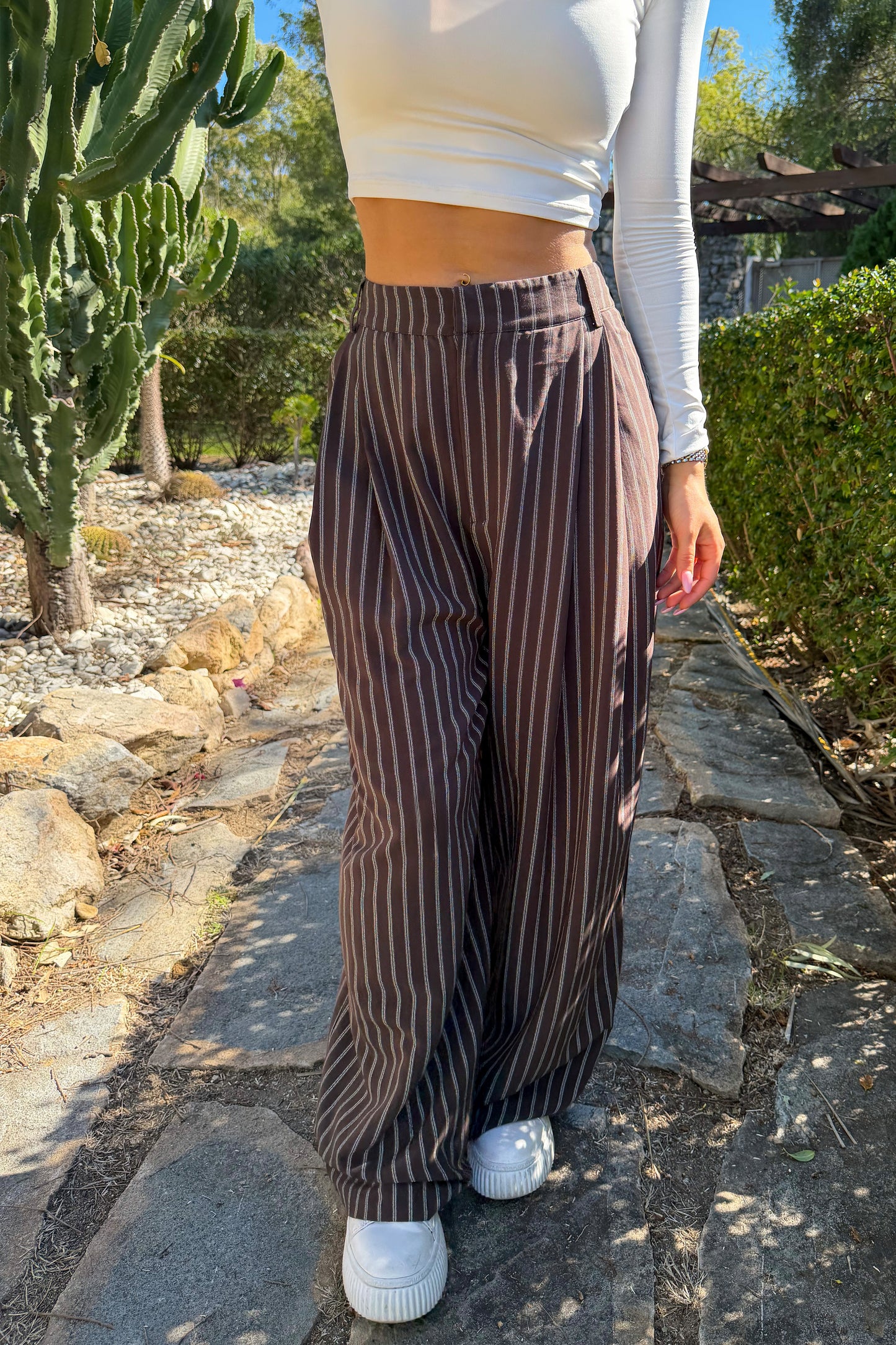 Pantalon ligné LUCIA