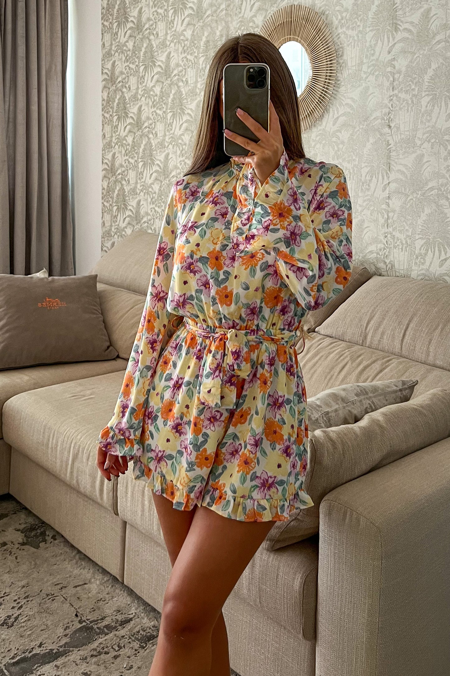 Combishort dos nu BALI colorée