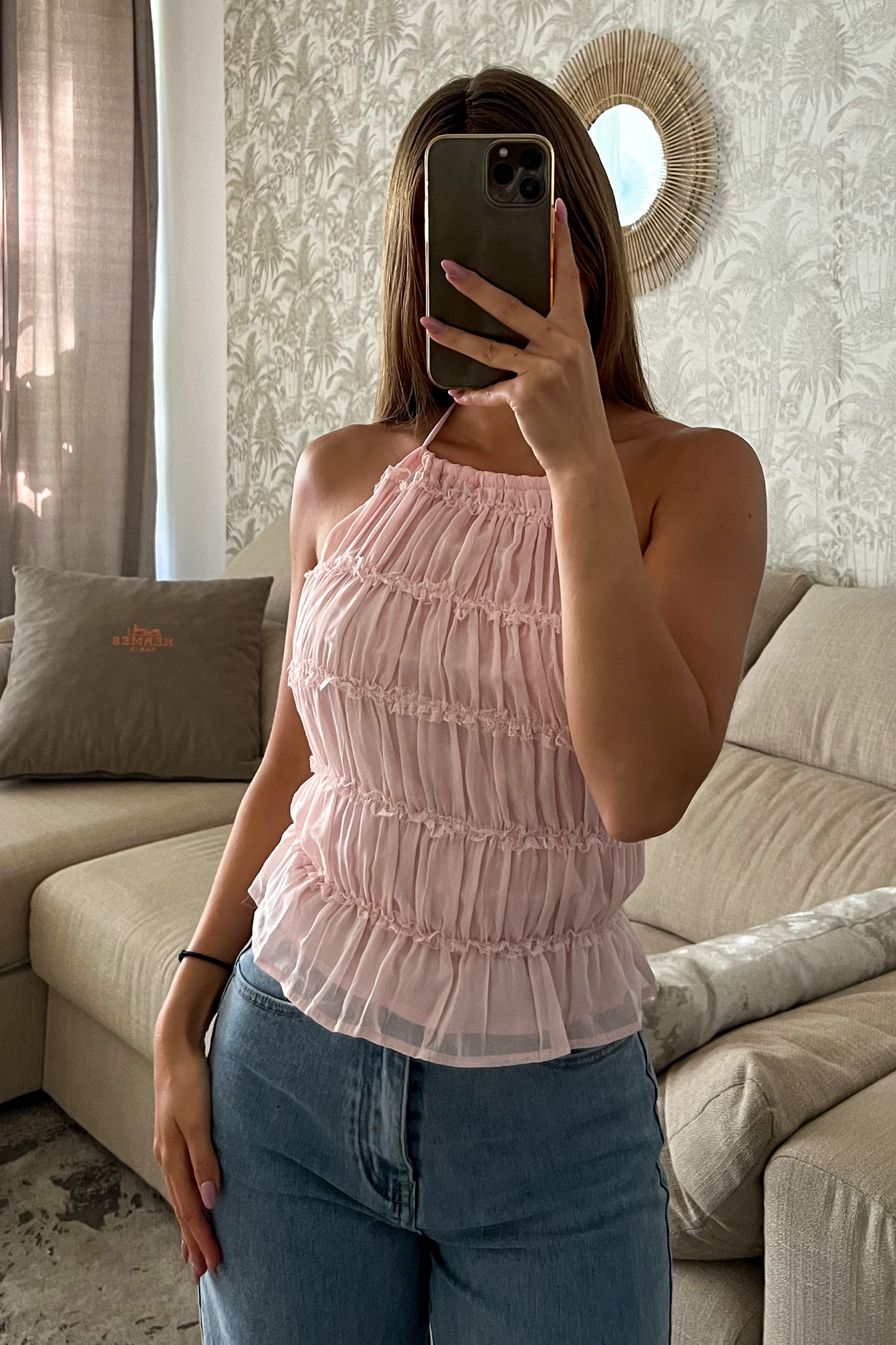 Blouse NOÉMIE rose