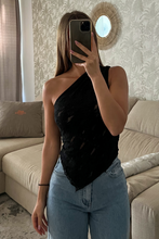 Charger l&#39;image dans la galerie, Blouse MELANIE noire
