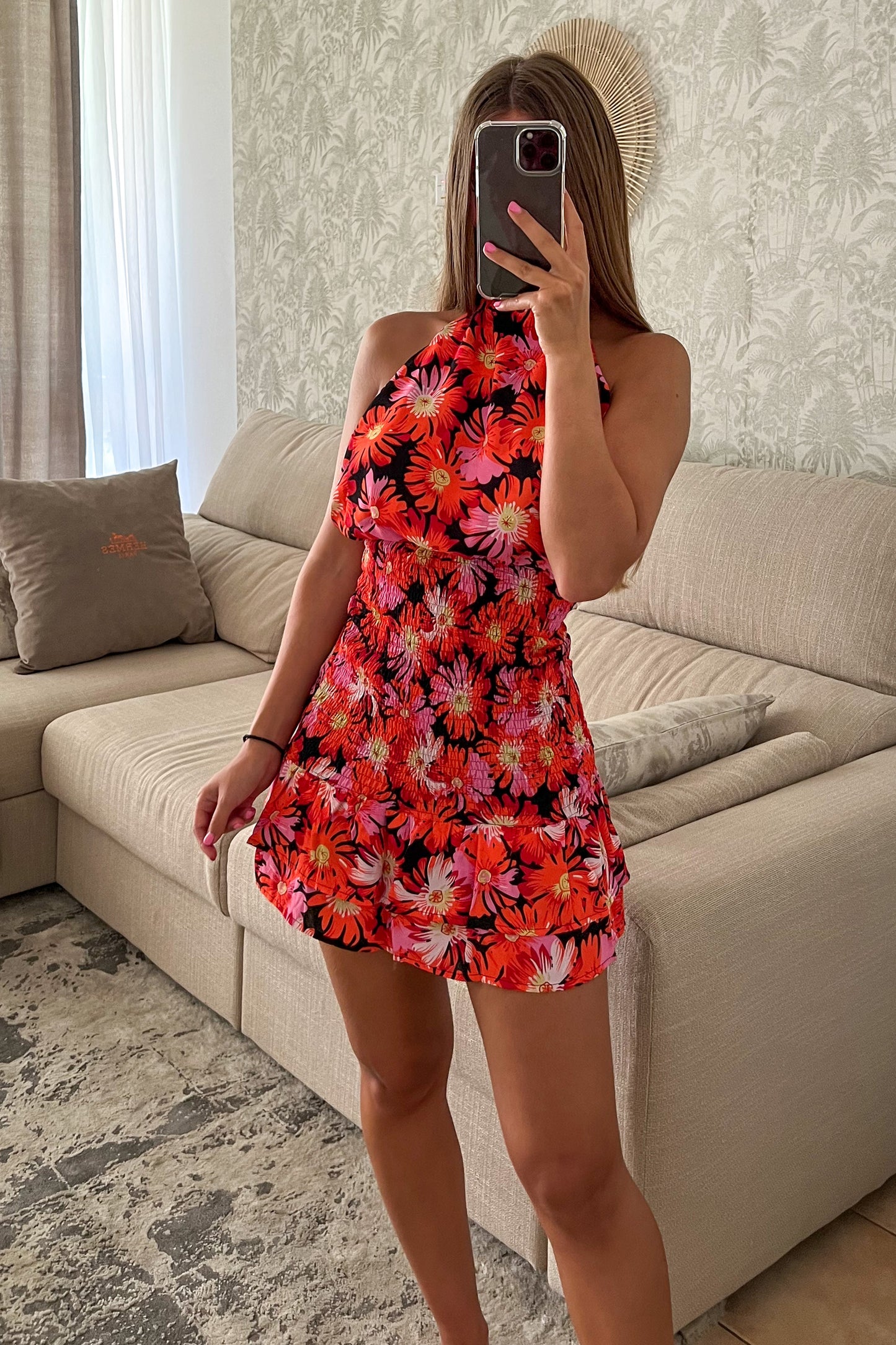 Robe dos nu ORANGE