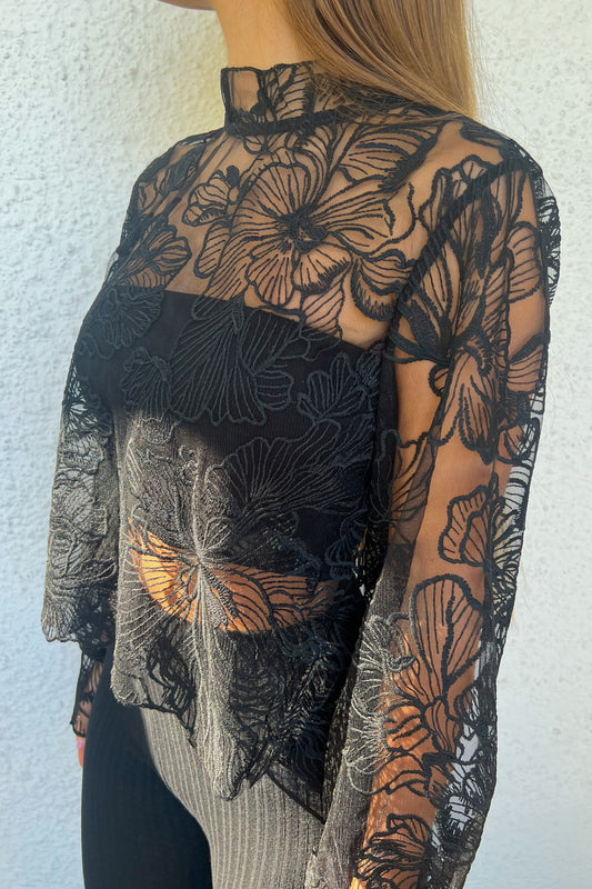Blouse VAIANA noire