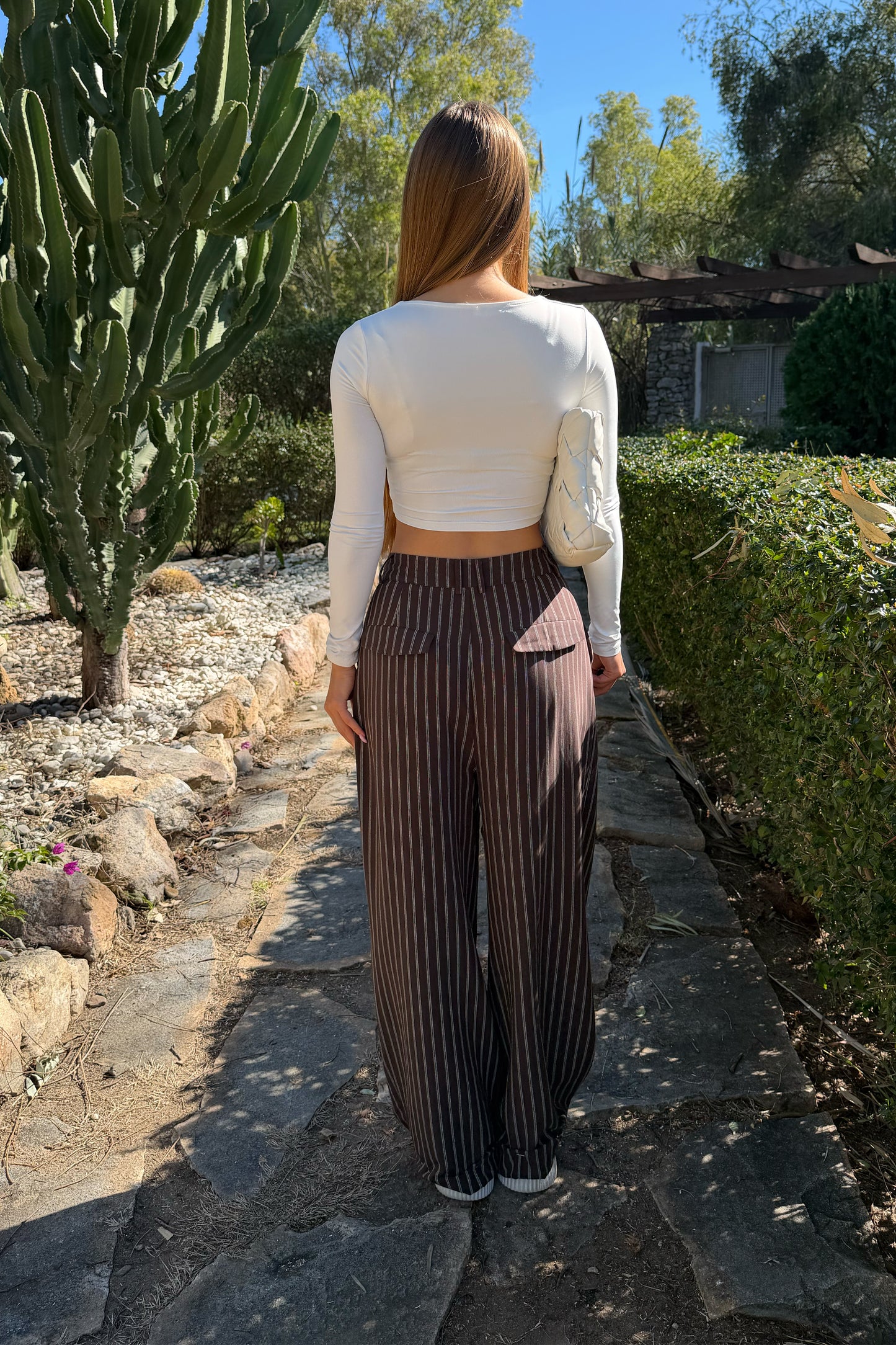 Pantalon ligné LUCIA