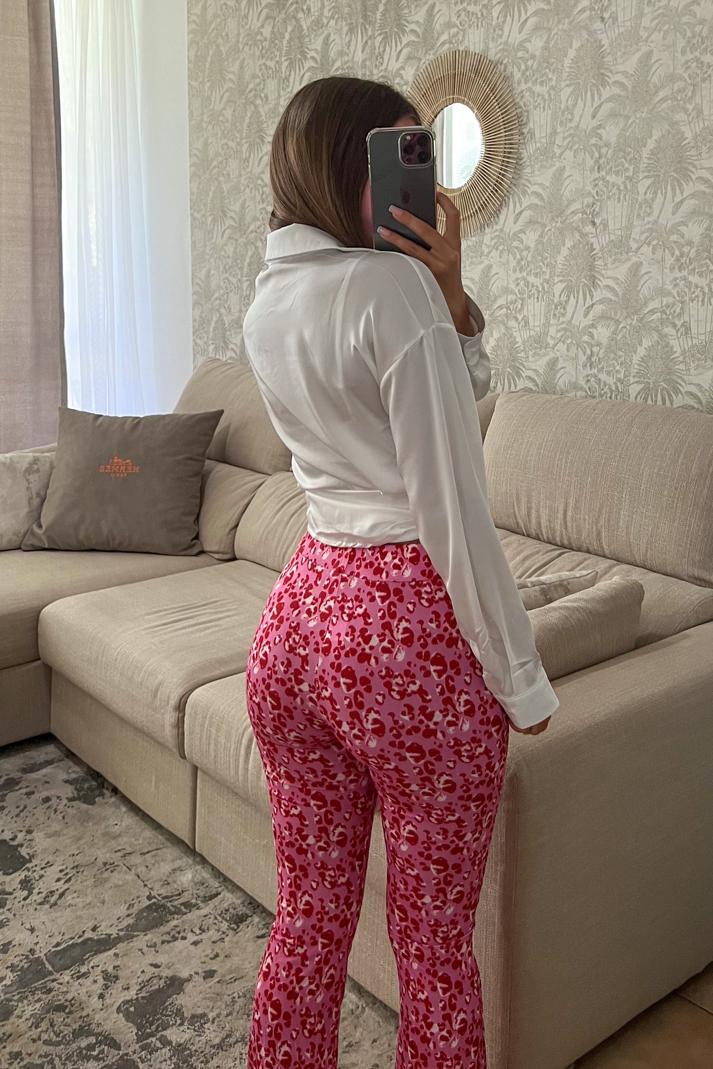 Chemise SATINÉE blanche