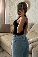 Charger l&#39;image dans la galerie, Blouse MELANIE noire
