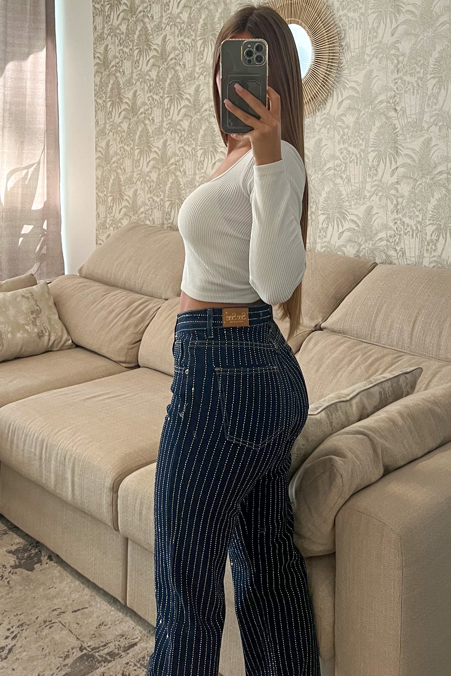 Jeans STRASS