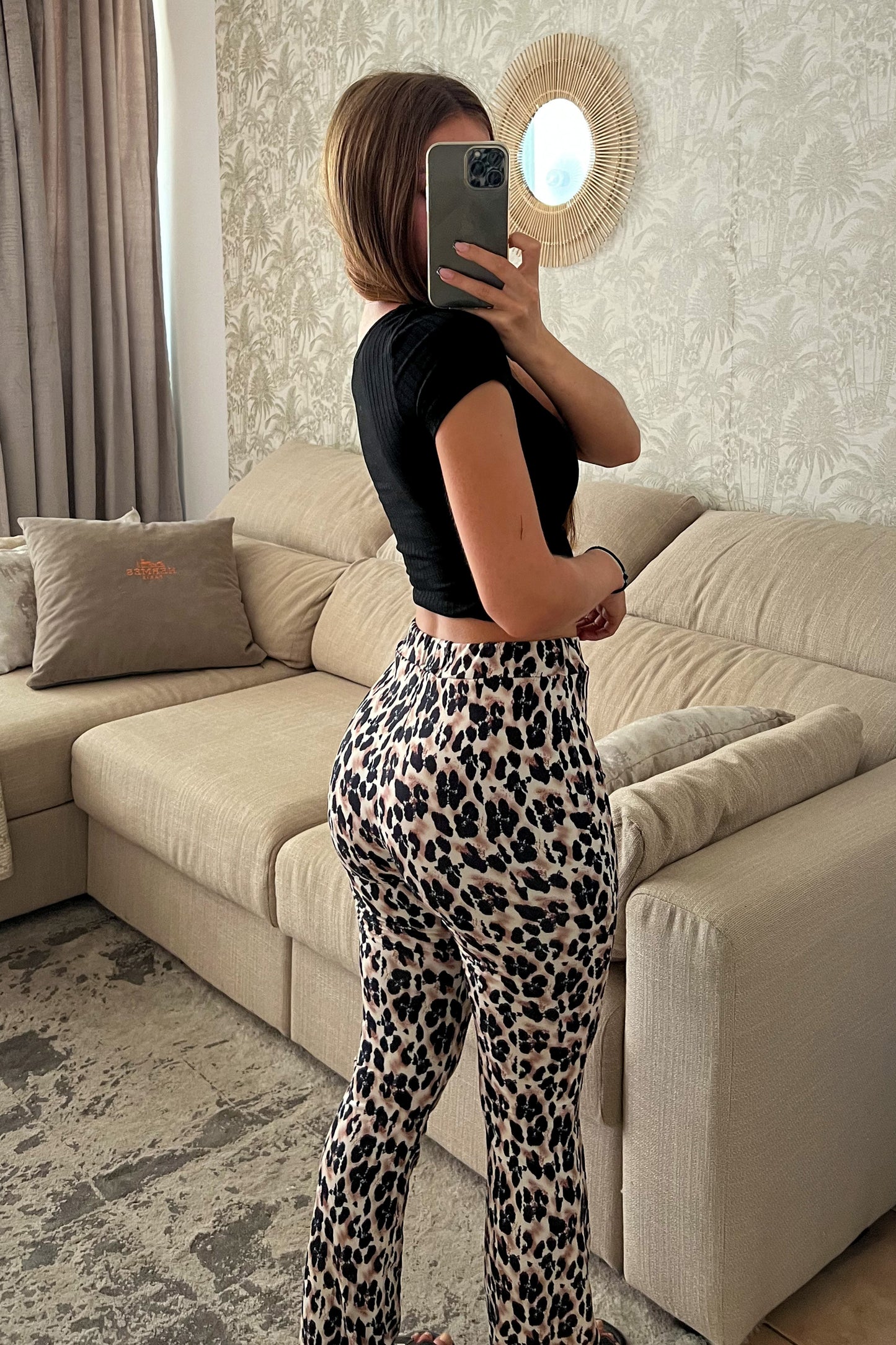 Pantalon EDEN léopard