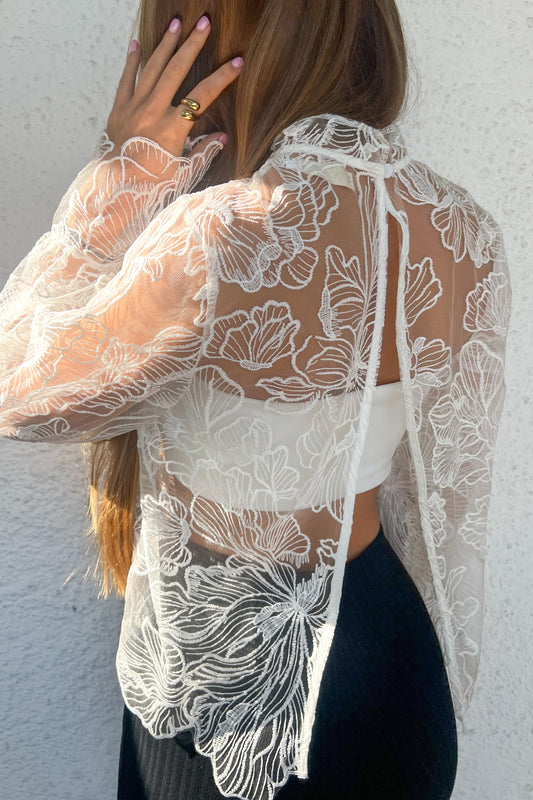 Blouse VAIANA blanche