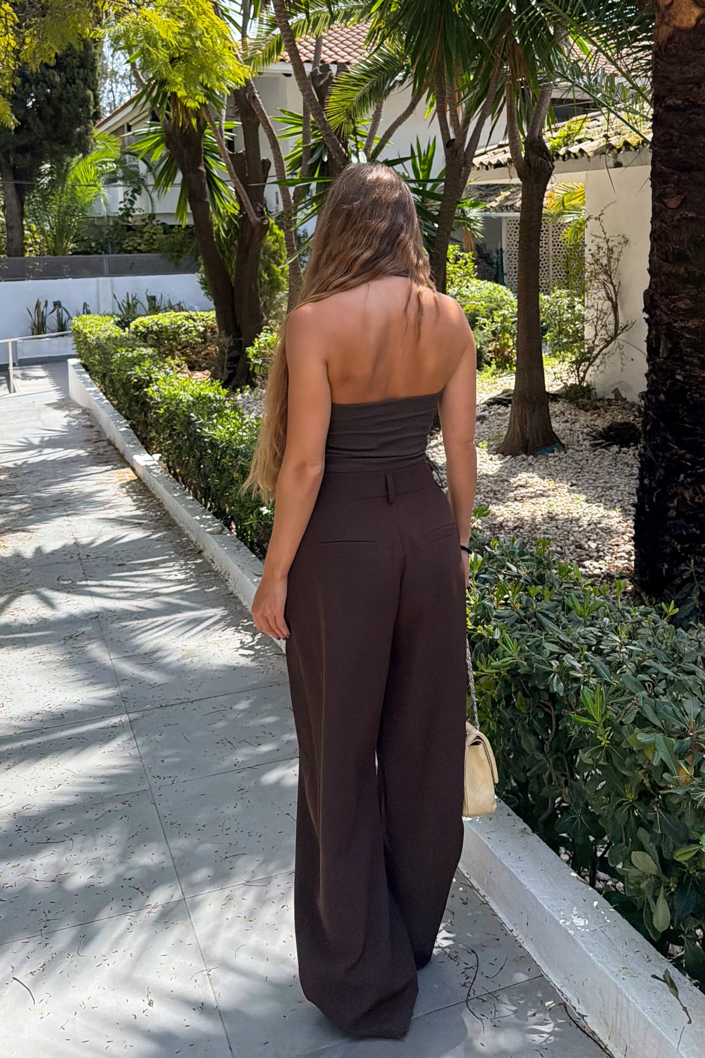 Pantalon CLÉA brun