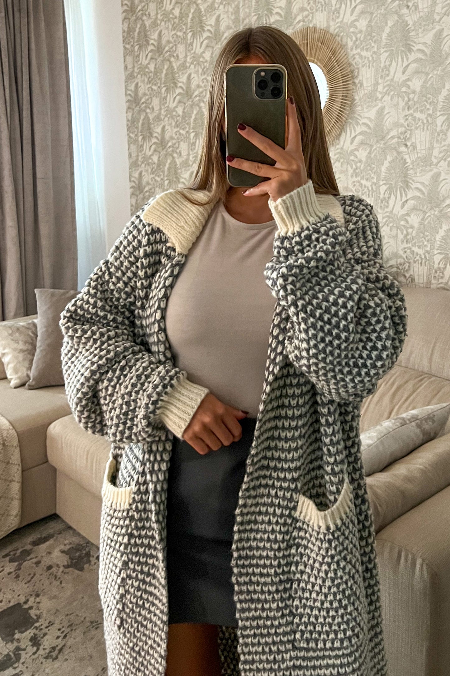 Long gilet CONSTANCE