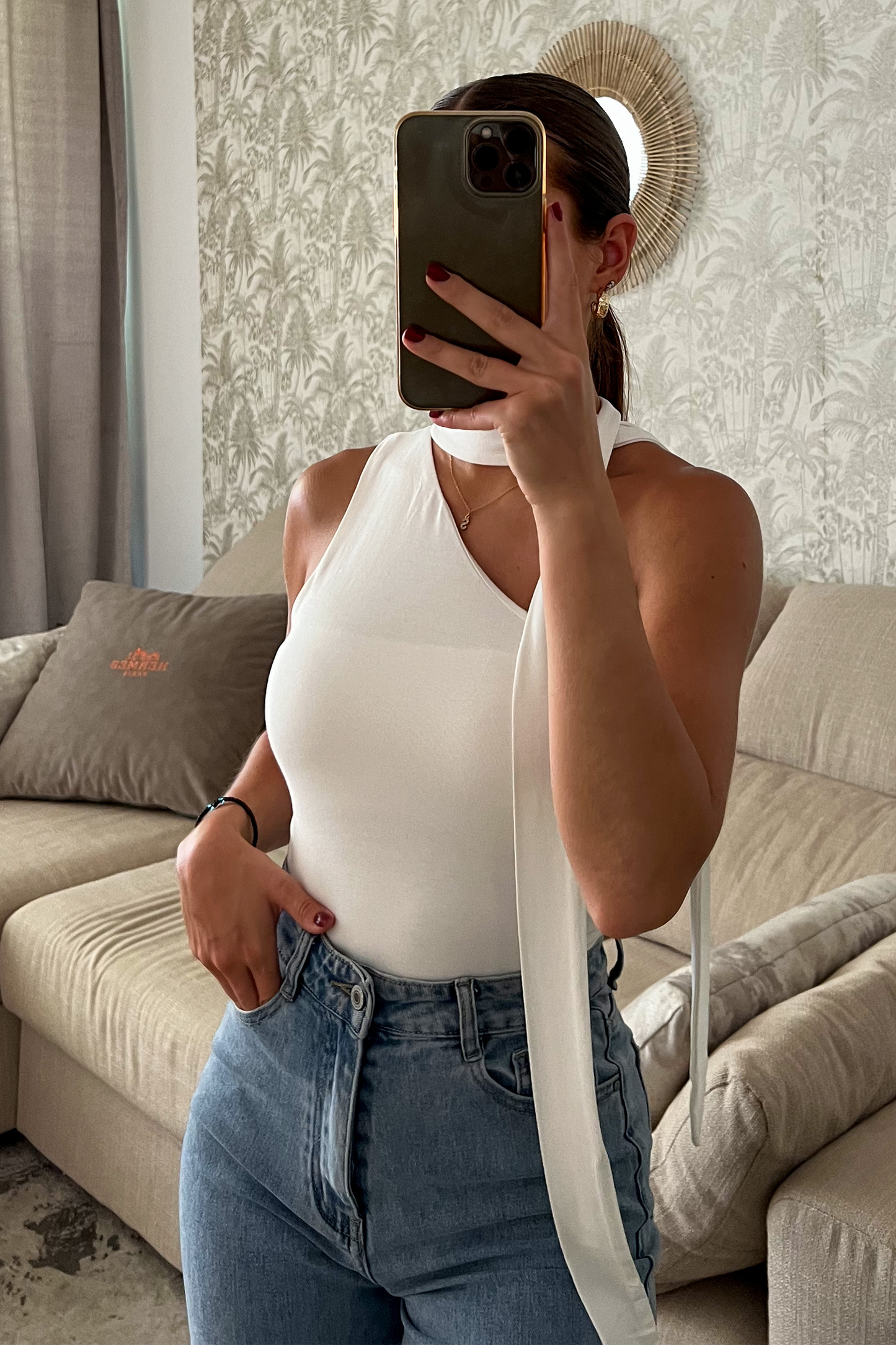 Blouse crème MÉLISSA