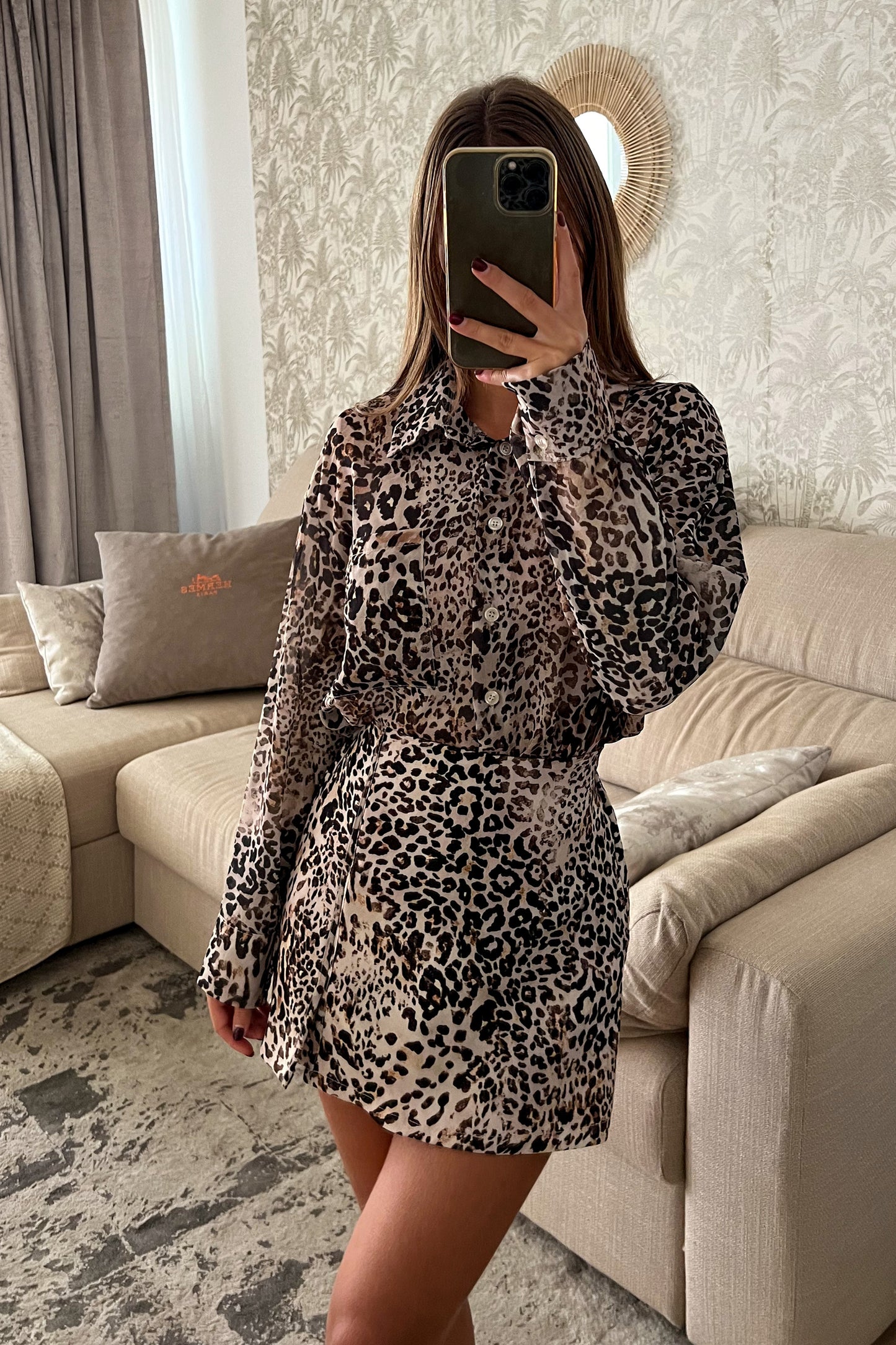 Chemise léopard CARLA